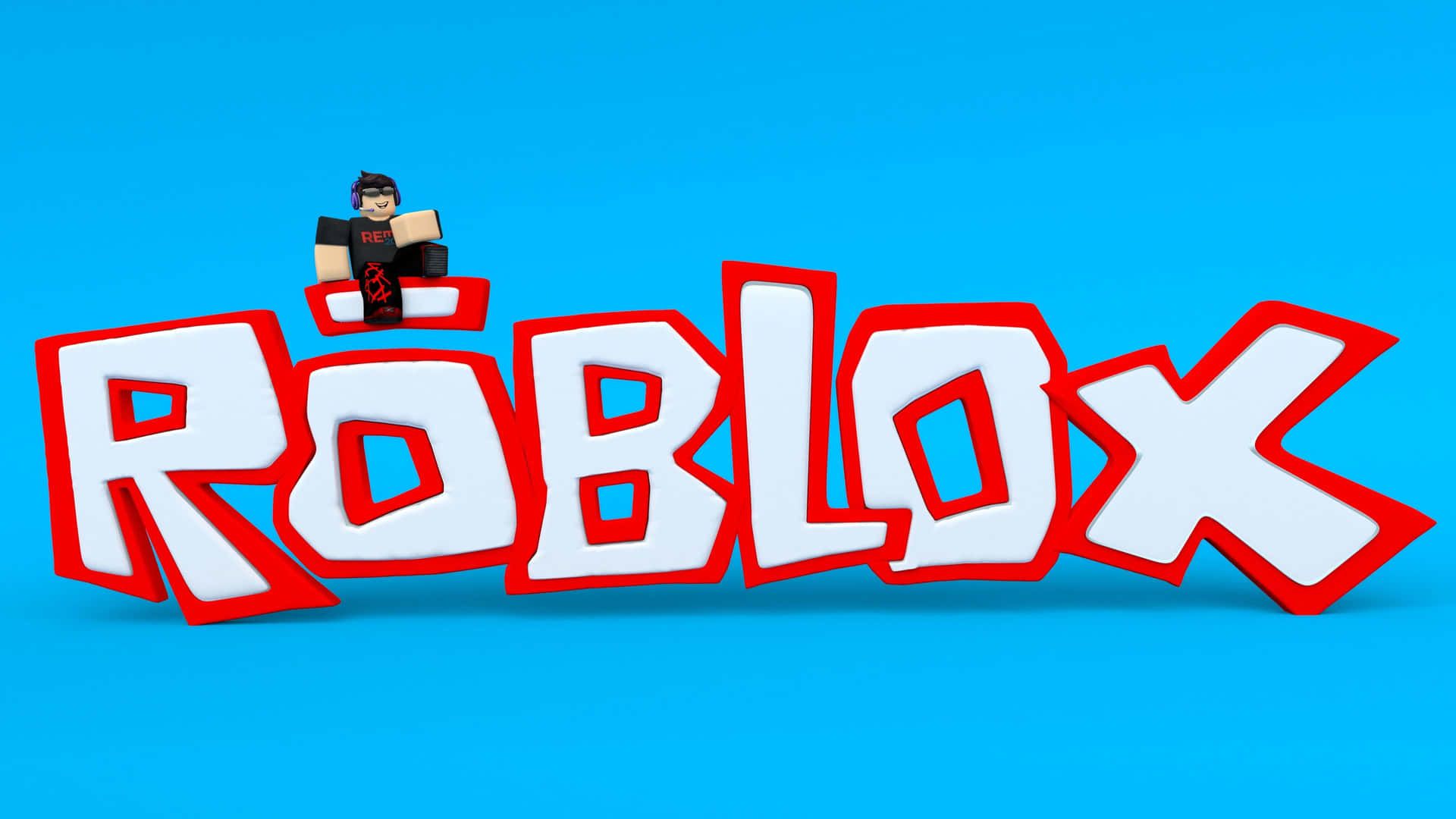 1920x1080 Roblox Old Logo Wallpaper