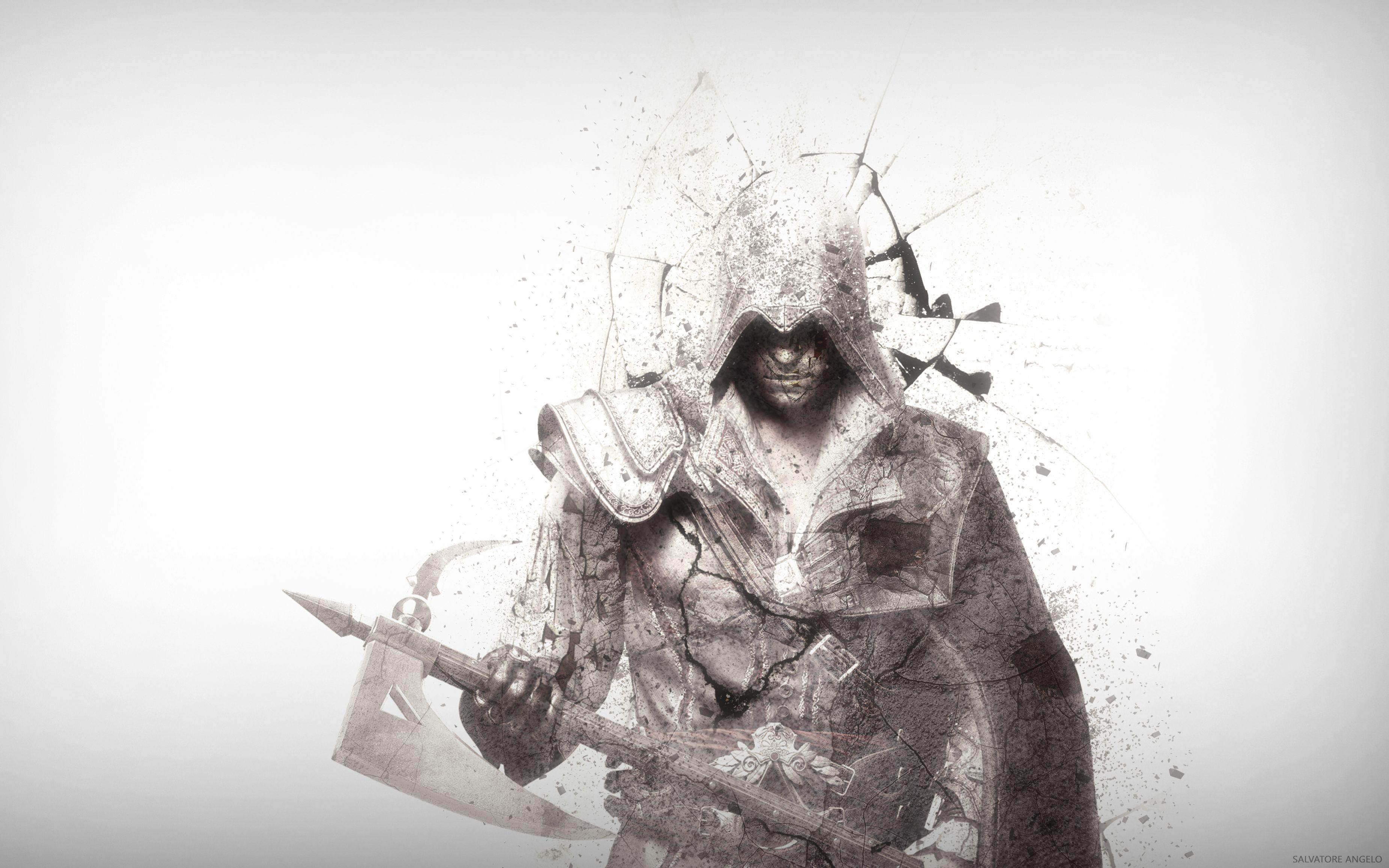 3700x2313 Assassin's Creed 2 Ezio Auditore da Firenze Wallpaper HD