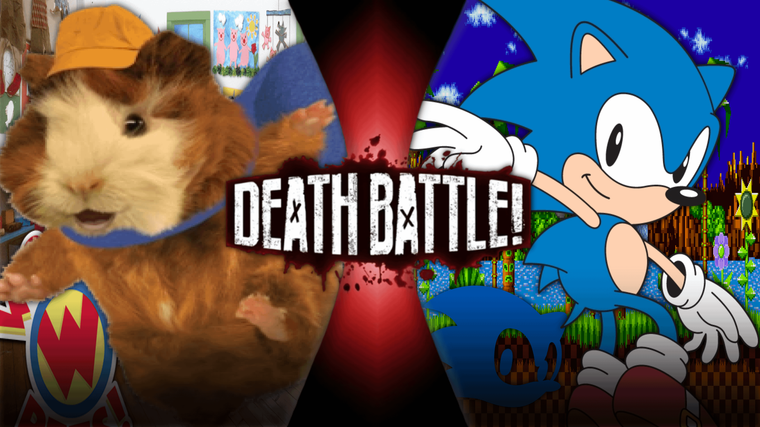 2500x1406 Linny The Guinea Pig vs. Classic Sonic