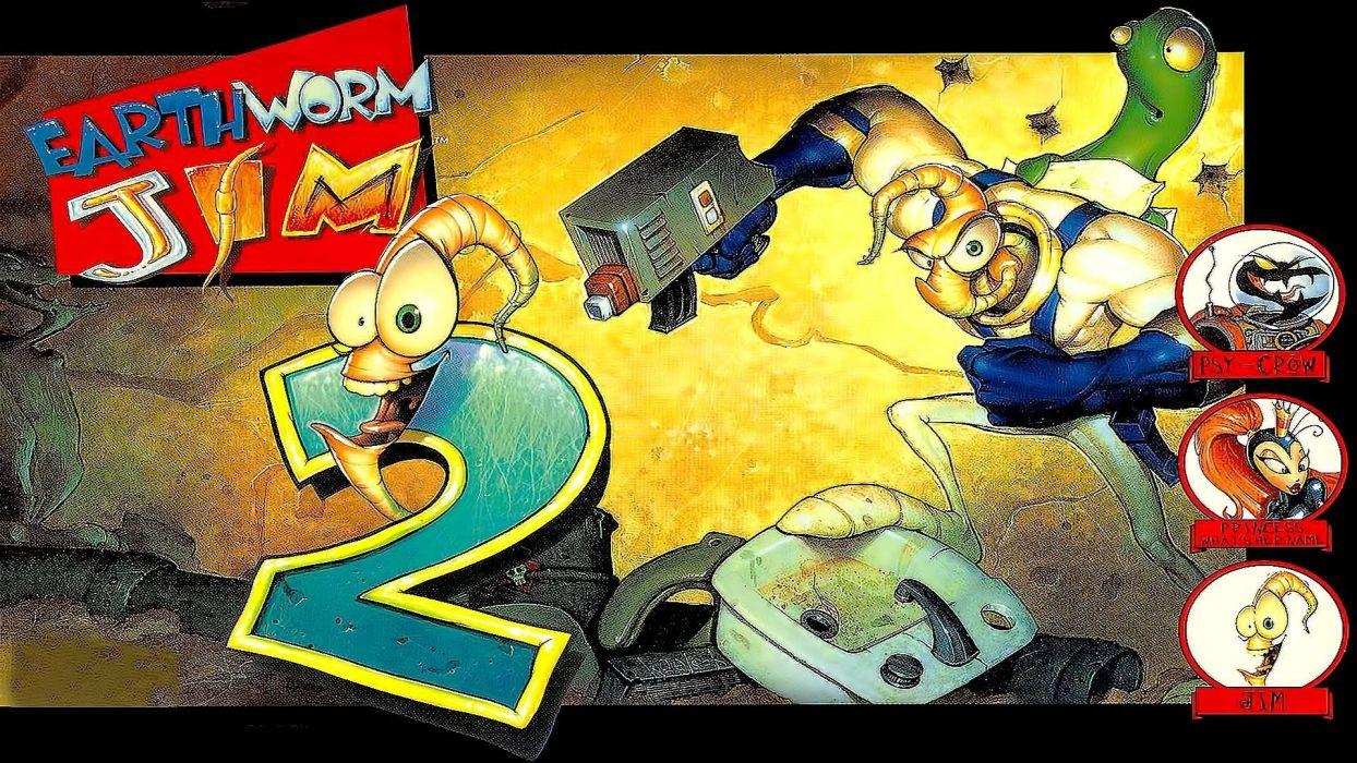 1244x700 EARTHWORM JIM adventure animation comedy cartoon 18