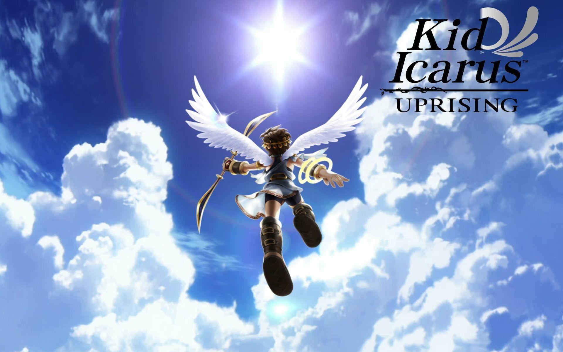 Kid icarus. Икар. Kid Icarus Uprising. Икар обои. Kid Icarus обои.