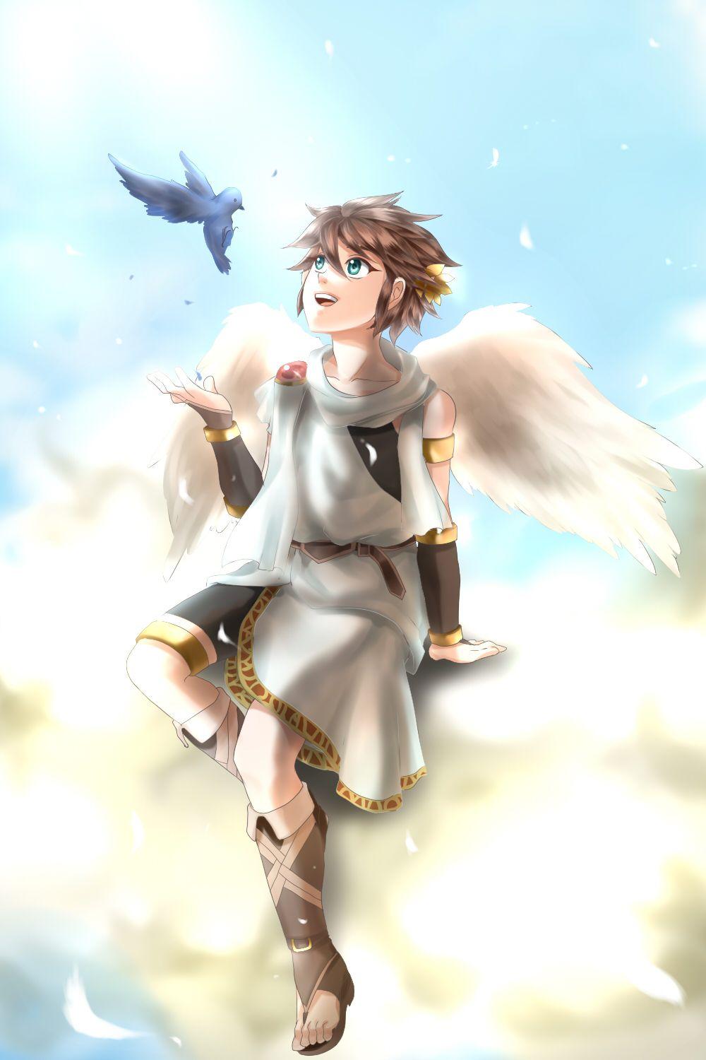 1000x1500 Anime, Legemd, Kid Icarus, Pit, Fanart, Fanart From