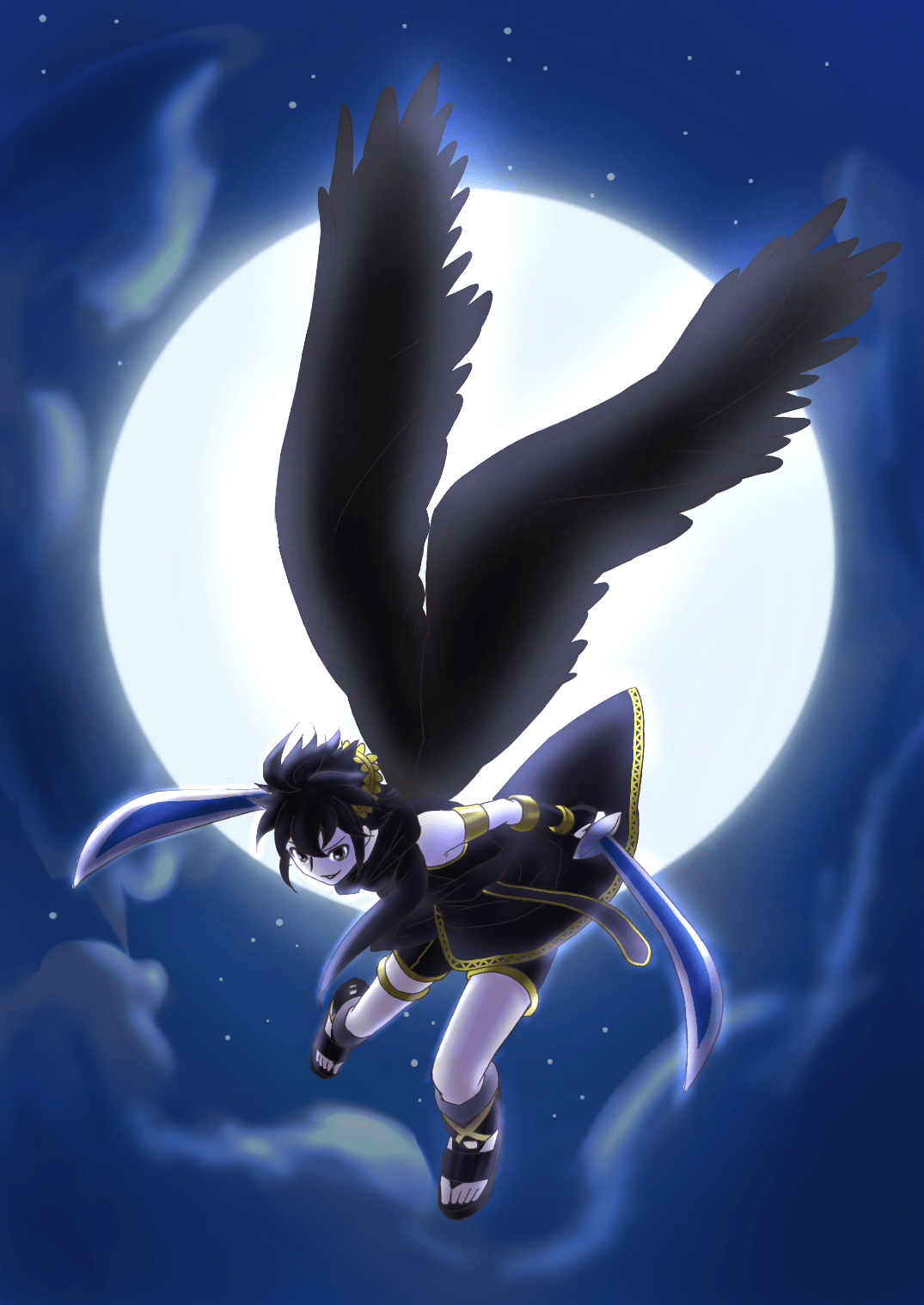 1075x1518 Kid Icarus Pit. Kid icarus, Kid icarus uprising