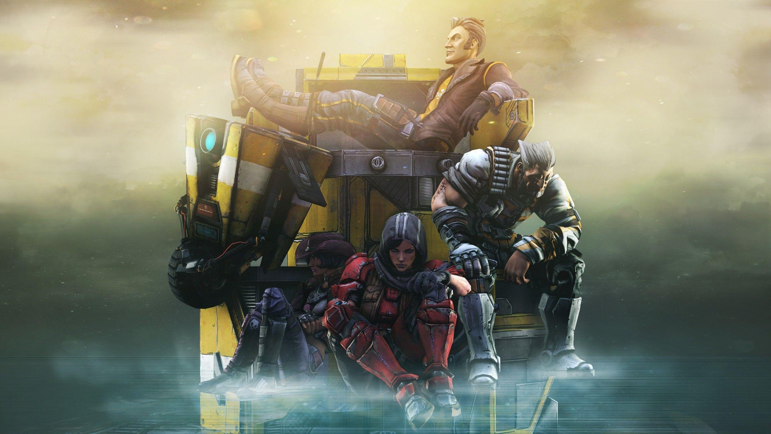 2560x1440 video Games, Borderlands, Handsome Jack Wallpaper HD