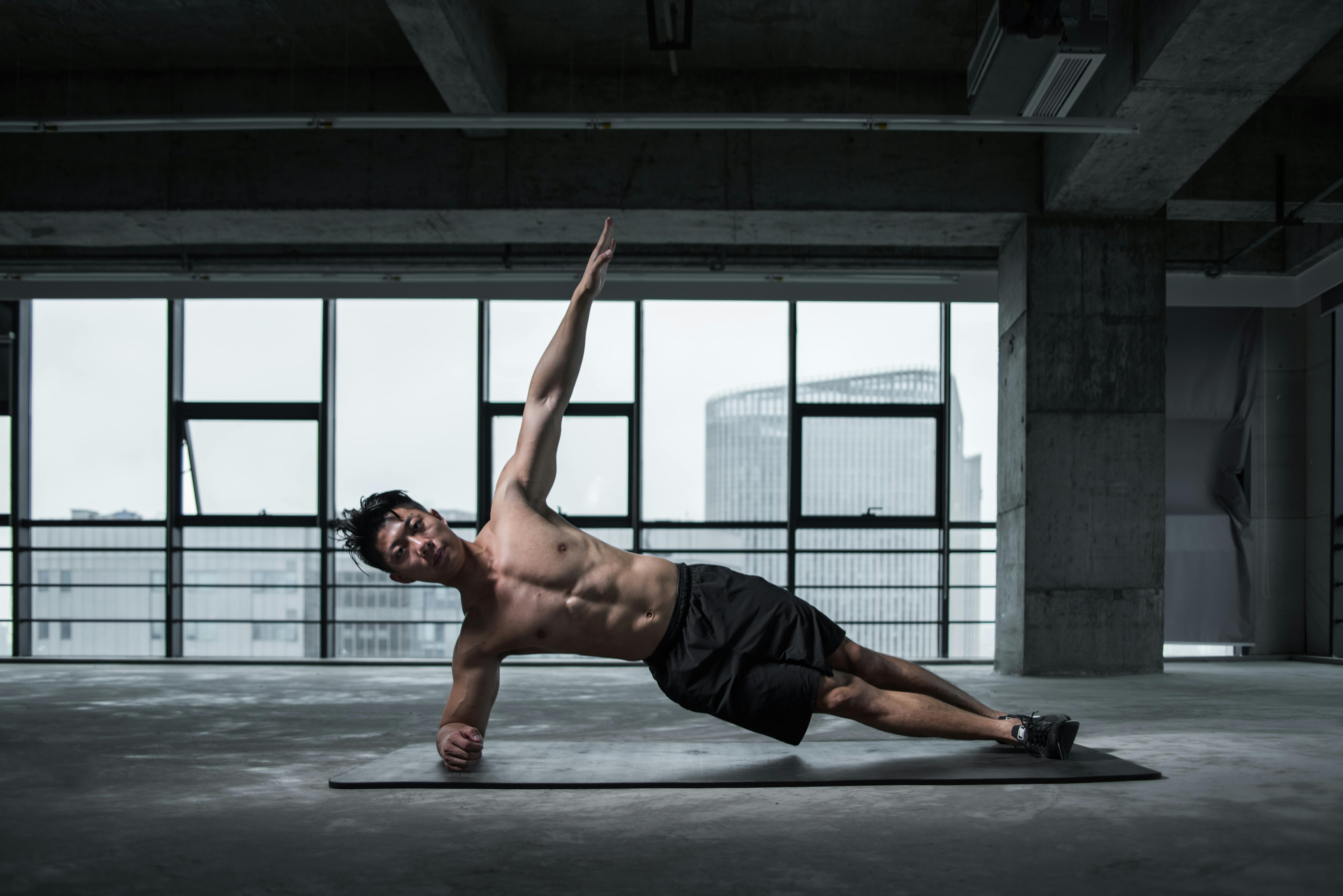 6609x4411 Fitness Man & HD Image