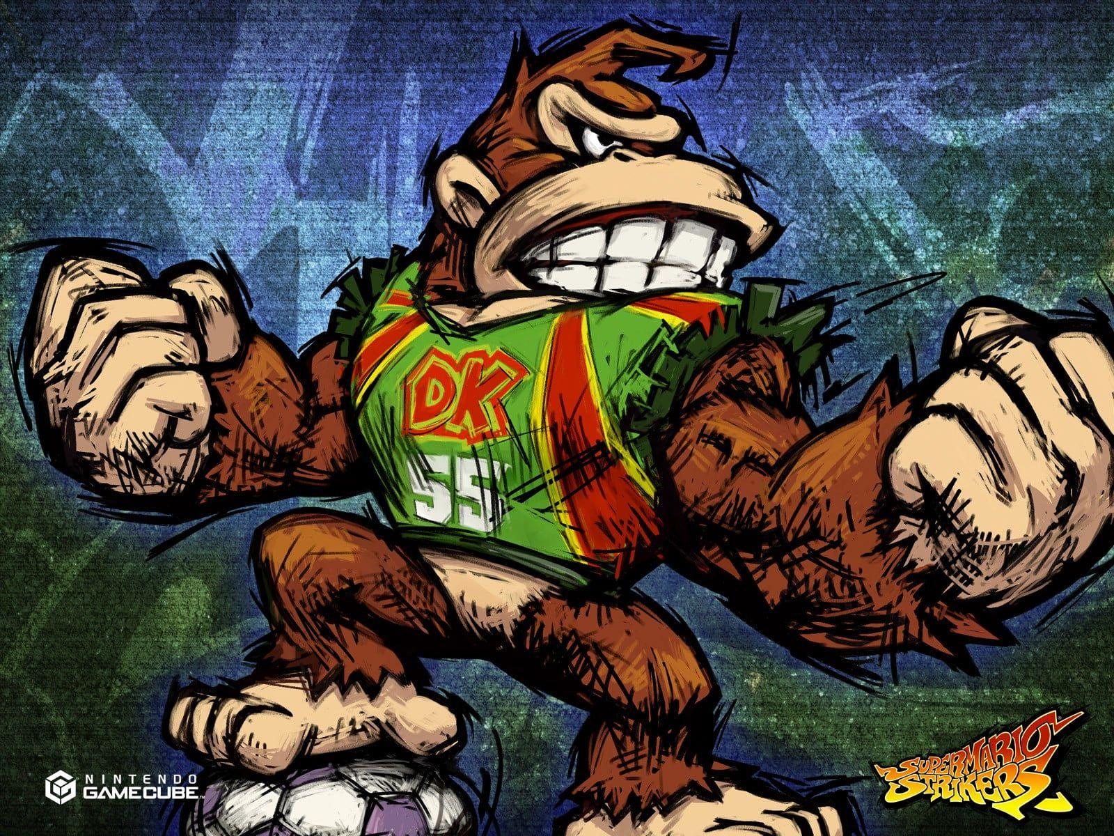 1600x1200 Nintendo GameCube Donkey Kong digital wallpaper, Donkey Kong
