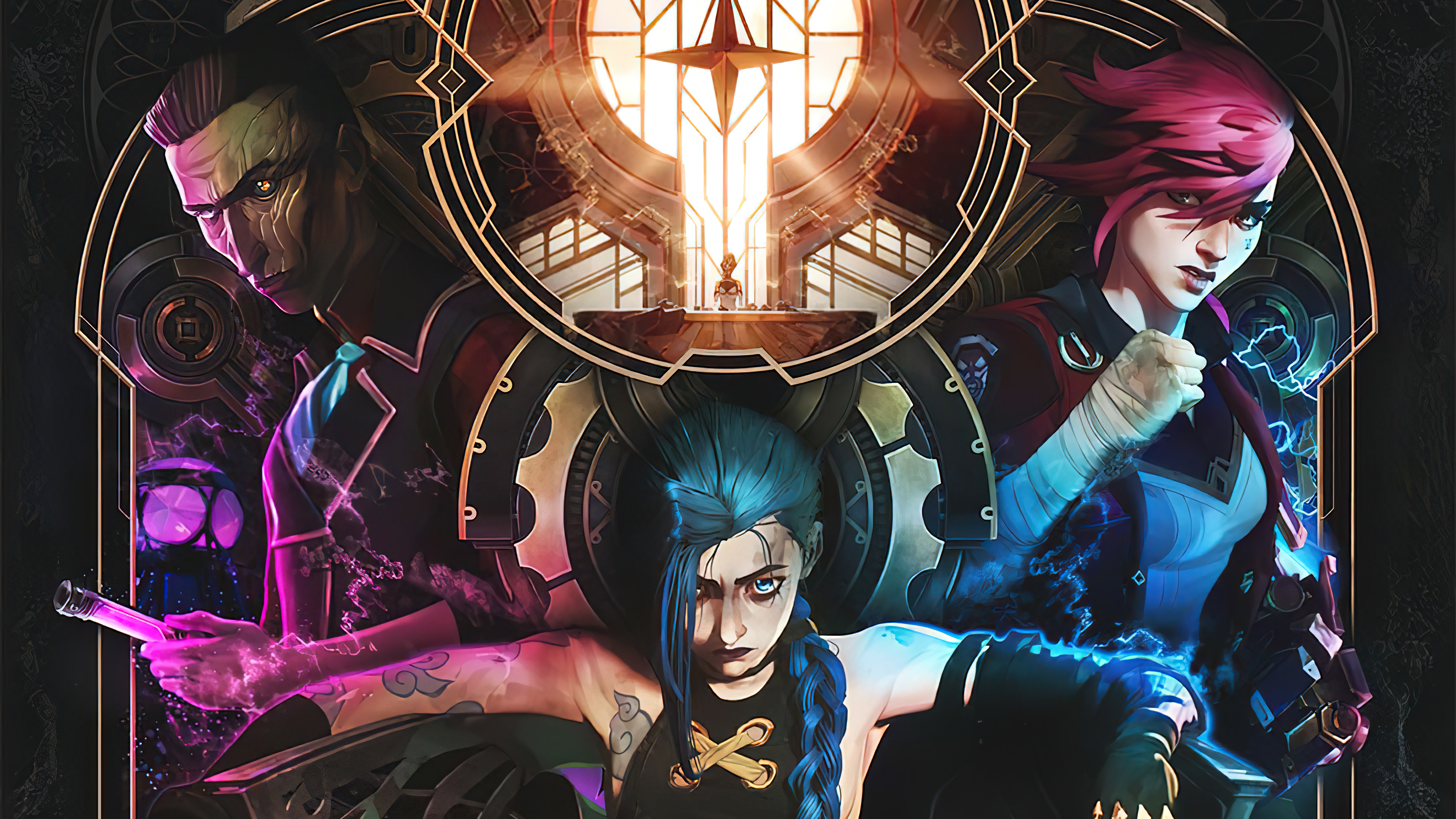 3840x2160 Arcane Netflix Series Wallpaper iPhone