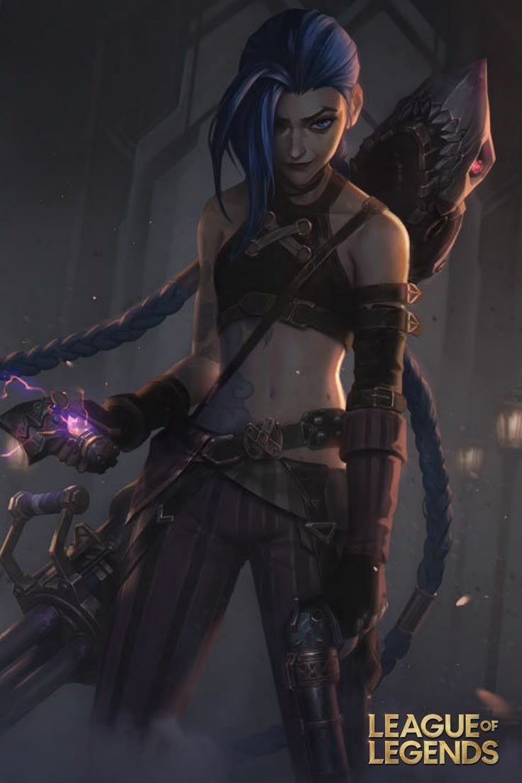 736x1104 Arcane Jinx Wall Poster! League