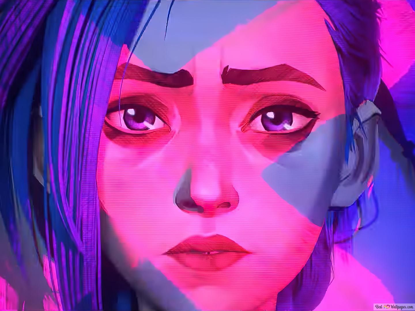 1440x1080 Jinx in 'Arcane' Netflix Series