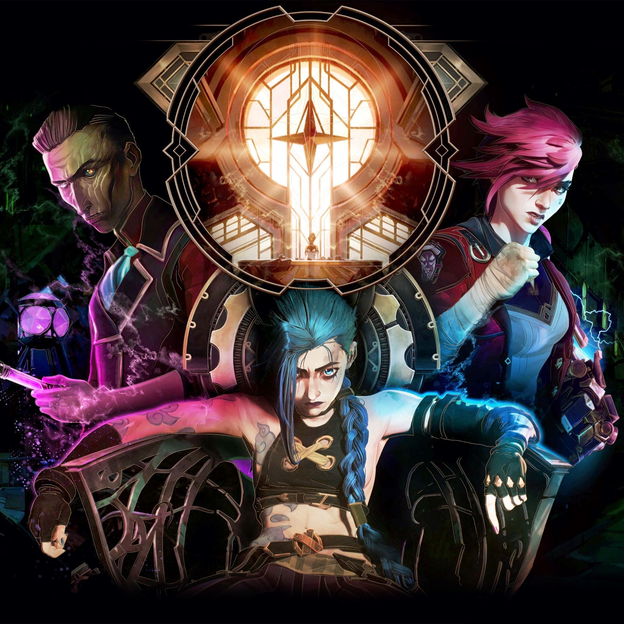 2048x2048 Arcane: League of Legends Wallpaper 4K