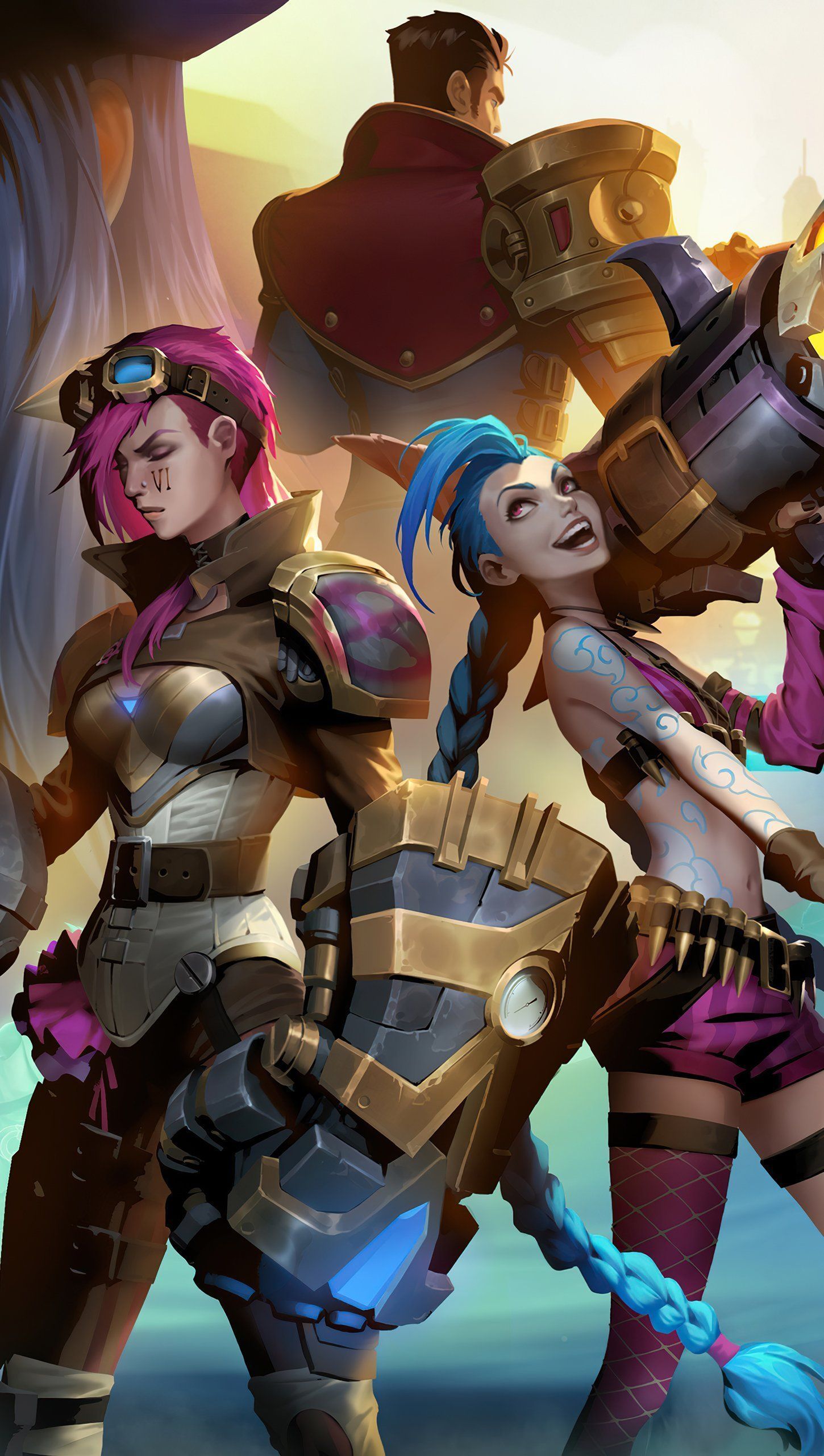 1450x2560 Arcane Netflix Wallpaper 5k HD