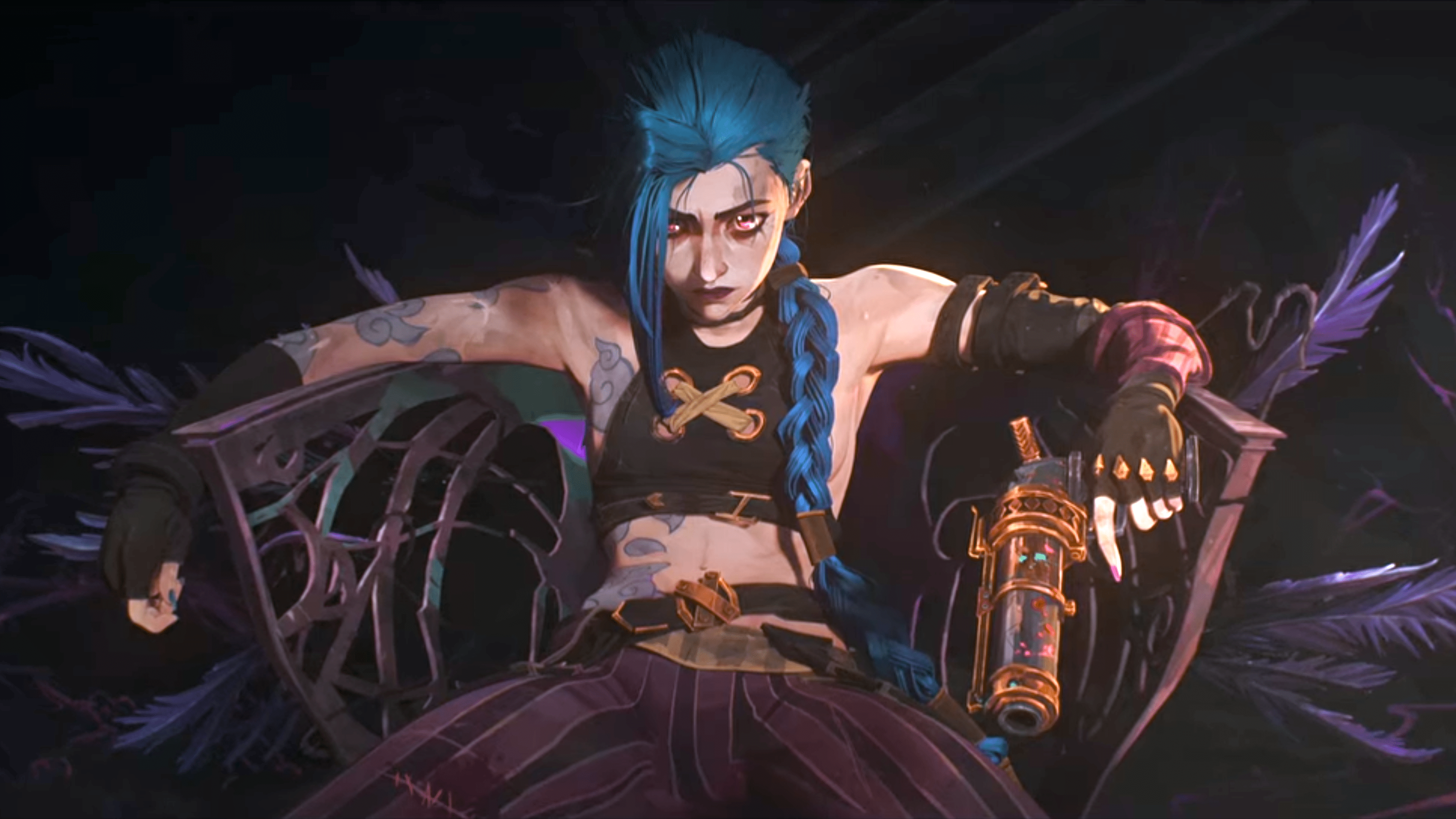 3840x2160 Arcane: Jinx [3840x2160]