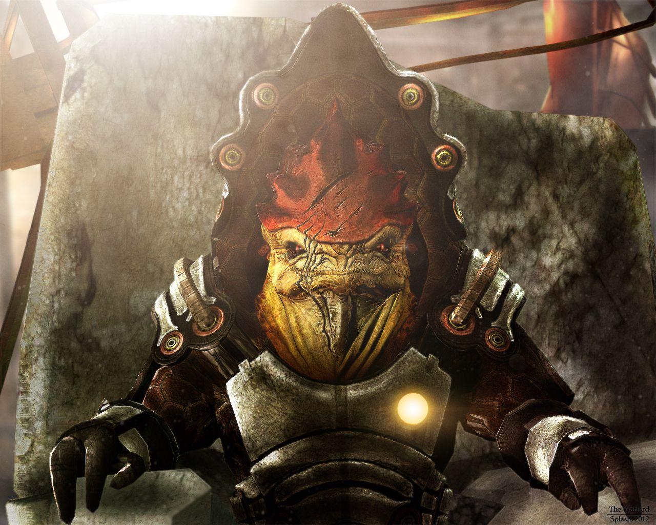 Urdnot Wrex Wallpapers Top Free Urdnot Wrex Backgrounds Wallpaperaccess