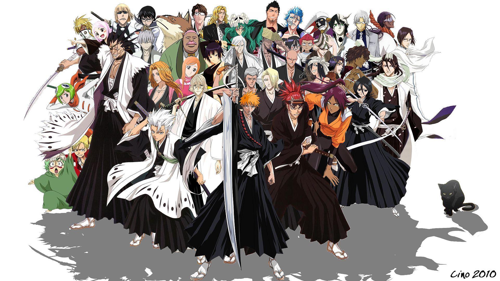 bleach characters names in english