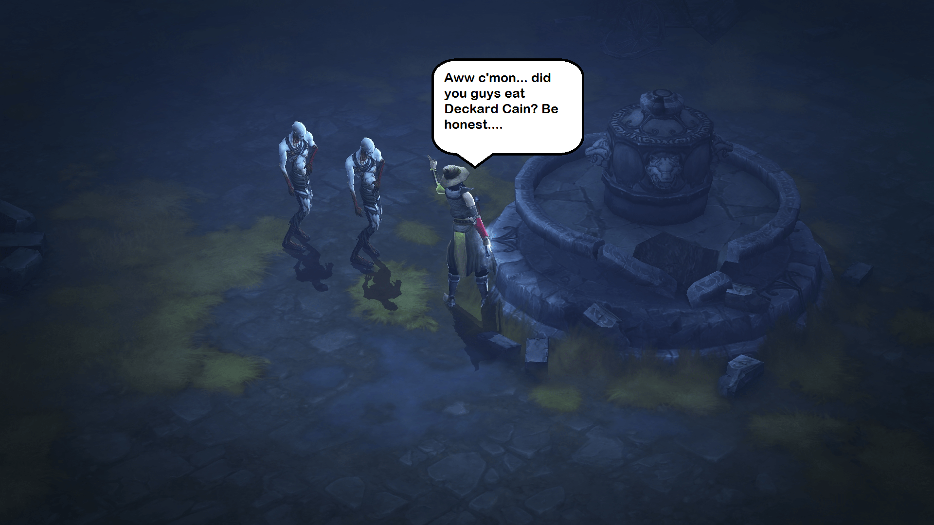1920x1080 Deckard cain caption key captions <3 Diablo