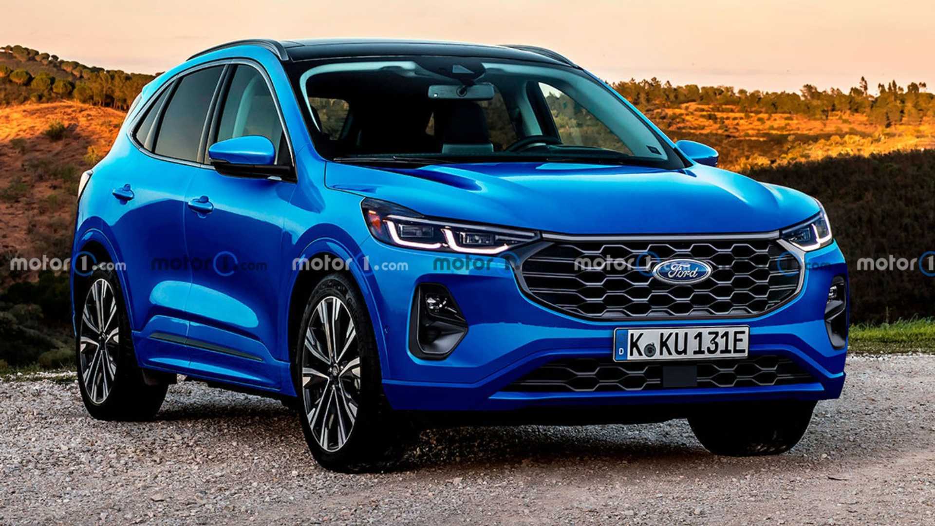 1920x1080 Ford Escape / Kuga Facelift Shows