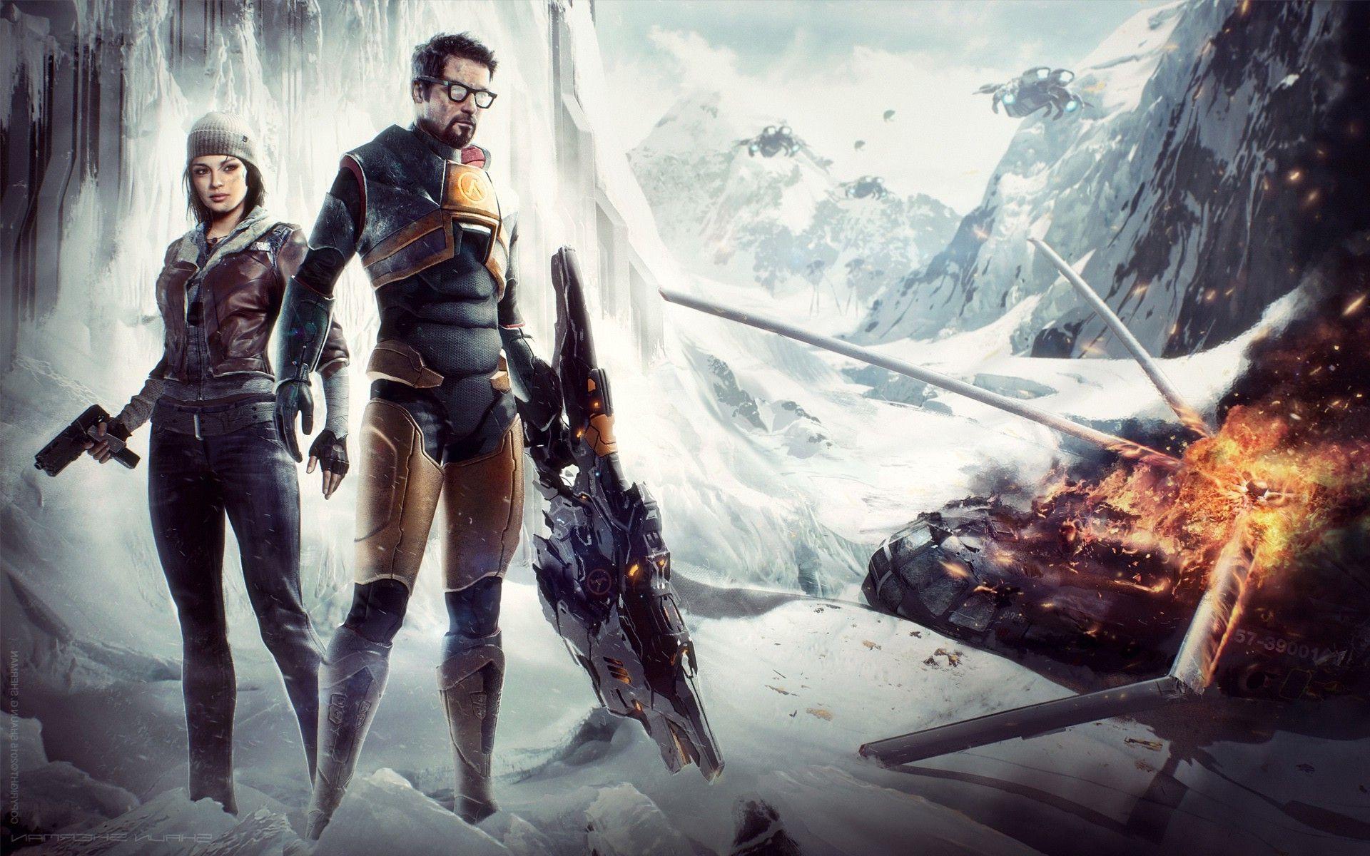 1920x1200 Gordon Freeman, Alyx Vance, Half Life Video Games