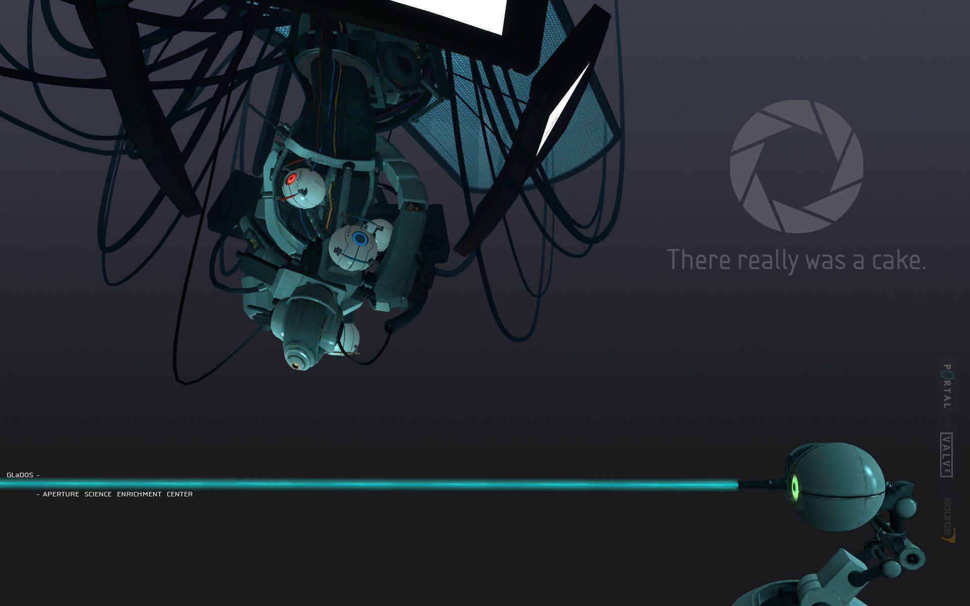 1920x1200 Portal 1 GLaDOS Wallpaper