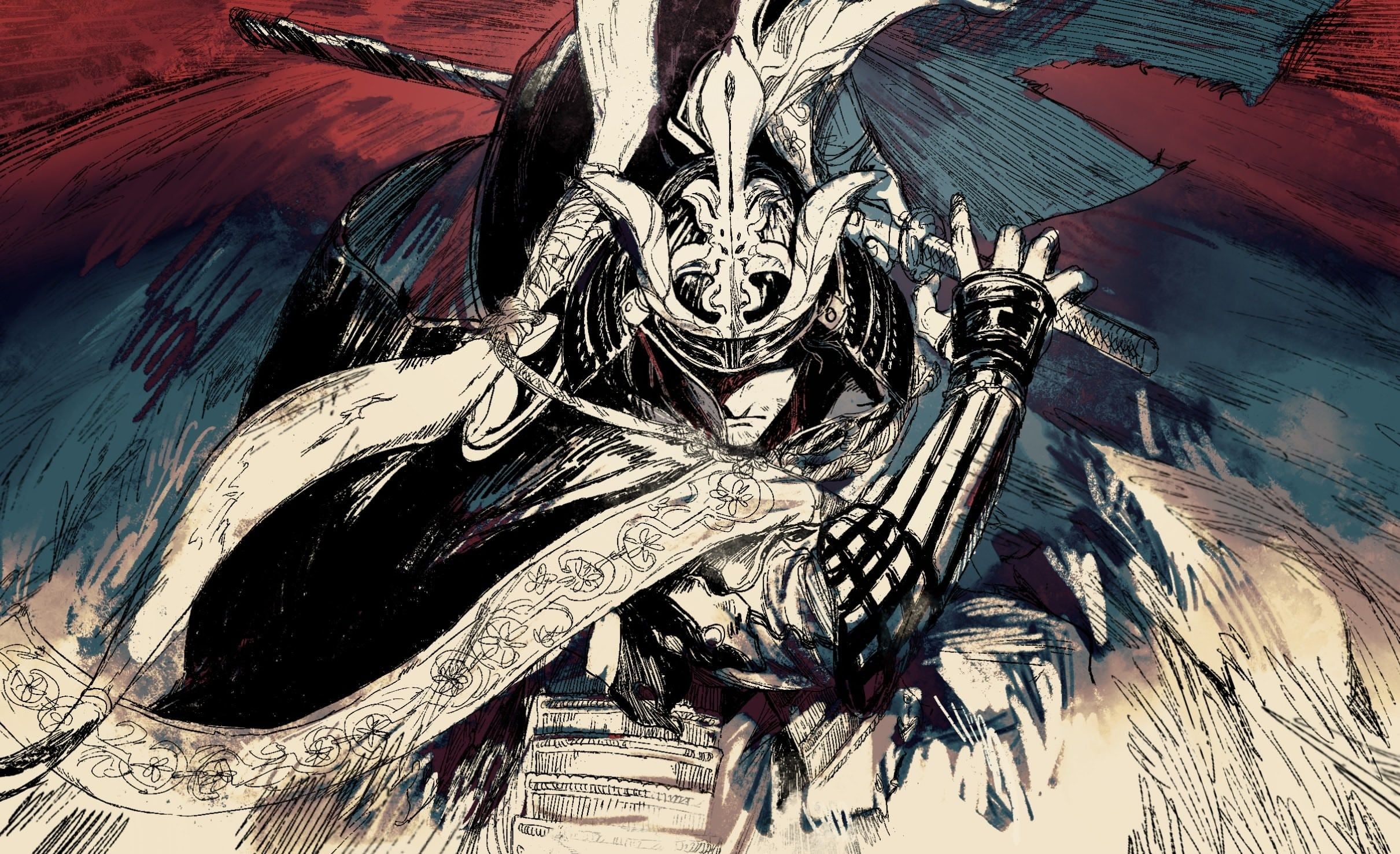 2421x1477 Shadows Die Twice, Genichiro Ashina