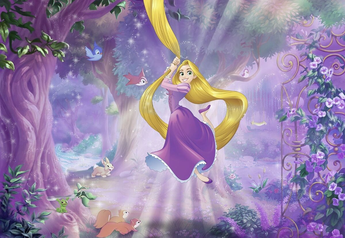 1200x828 Disney Princess wallpaper mural Tangled