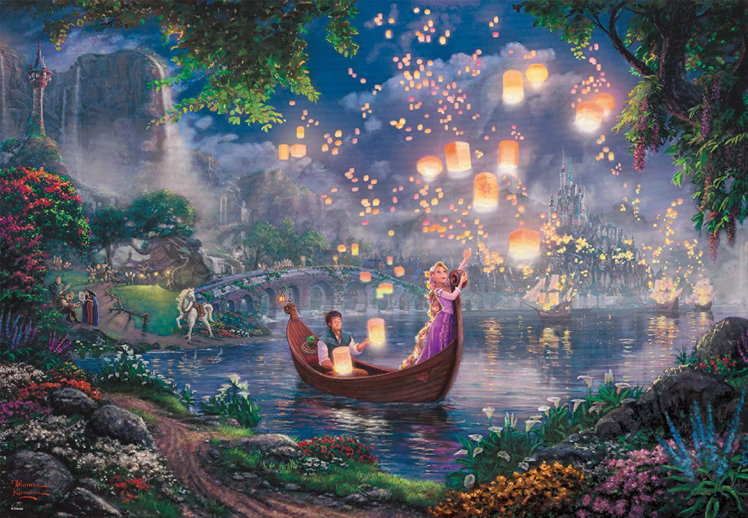 1500x1040 Piece Jigsaw Puzzle Tangled 51x73