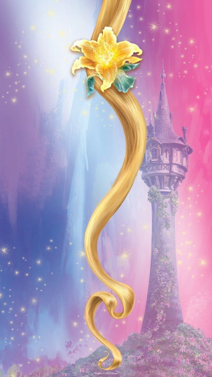 736x1309 Enredados / Tangled Wallpaper Rapunzel