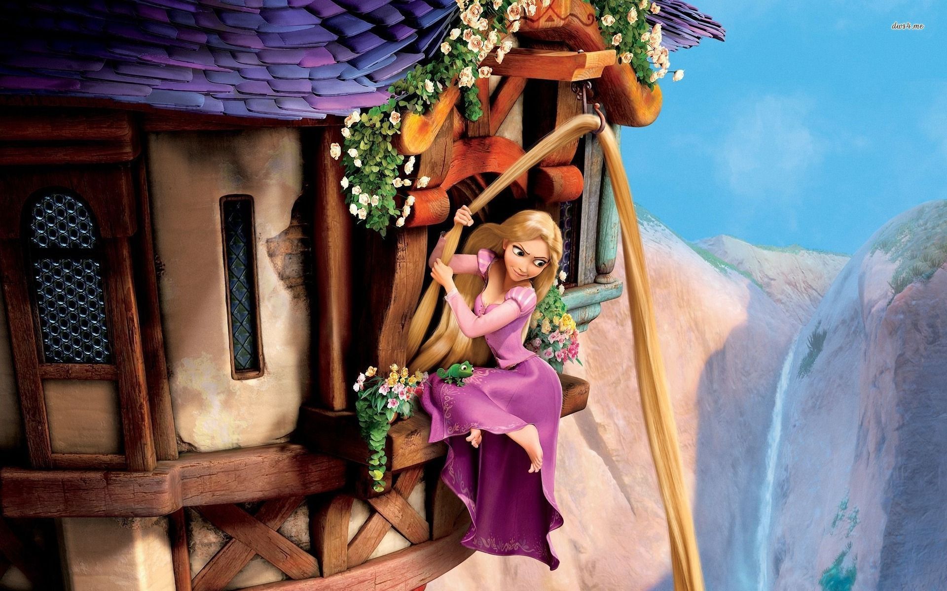 1920x1200 HD desktop wallpaper: Rapunzel, Movie