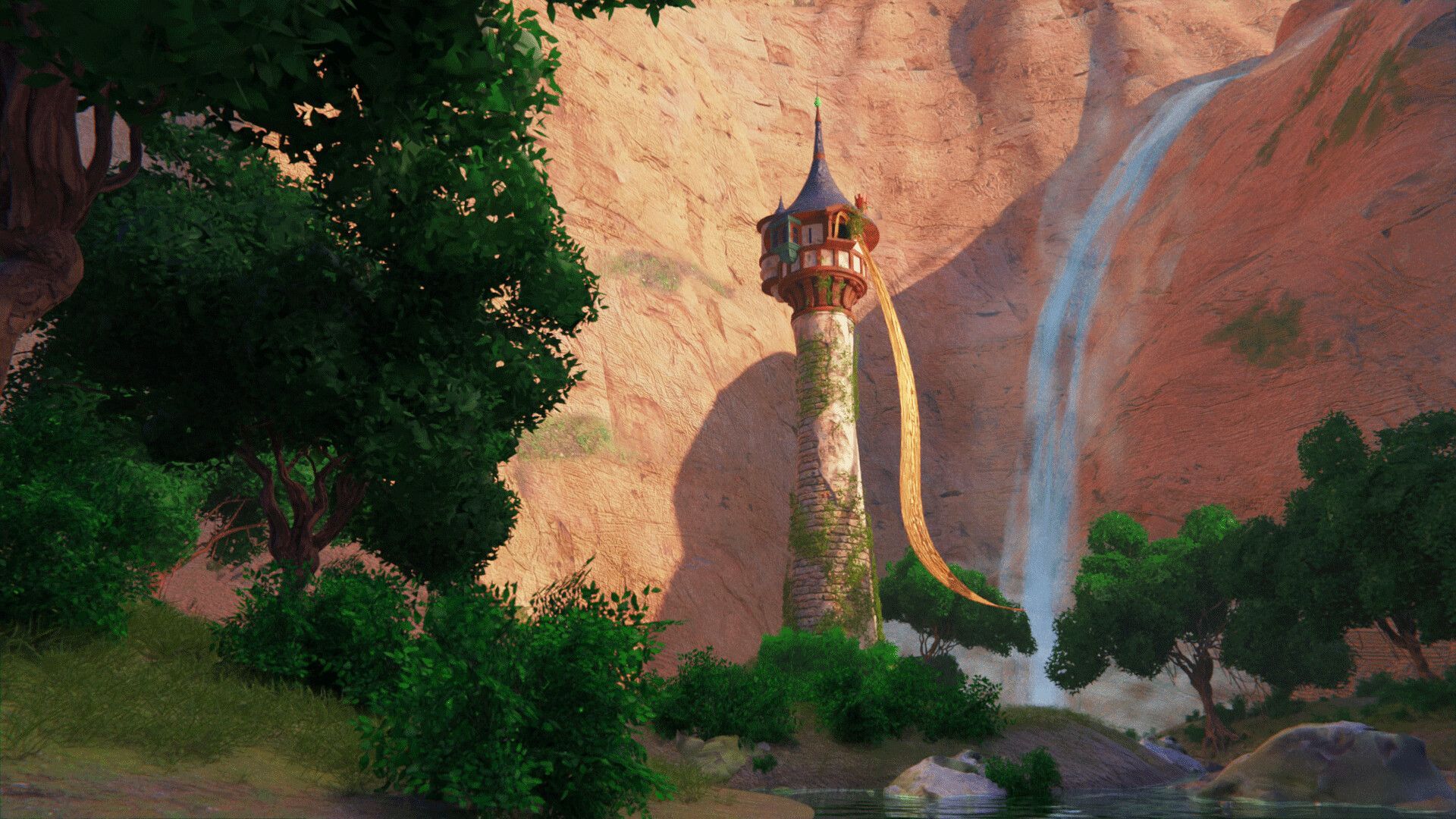 1920x1080 Rapunzel Tower