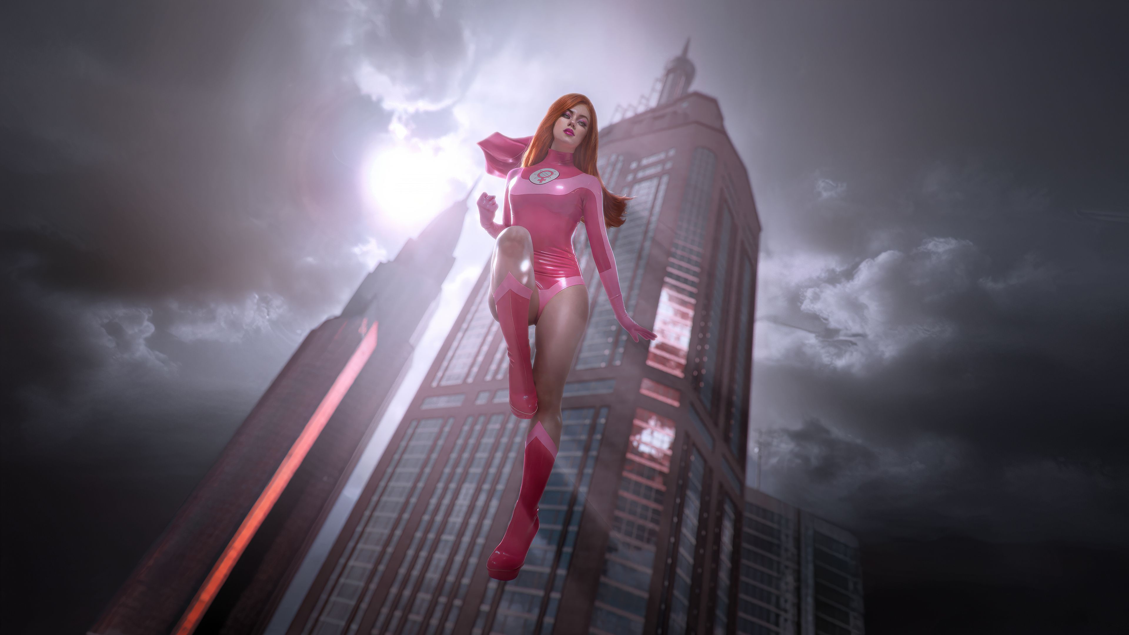 3840x2160 Atom Eve Cosplay Wallpaper, HD Tv Shows