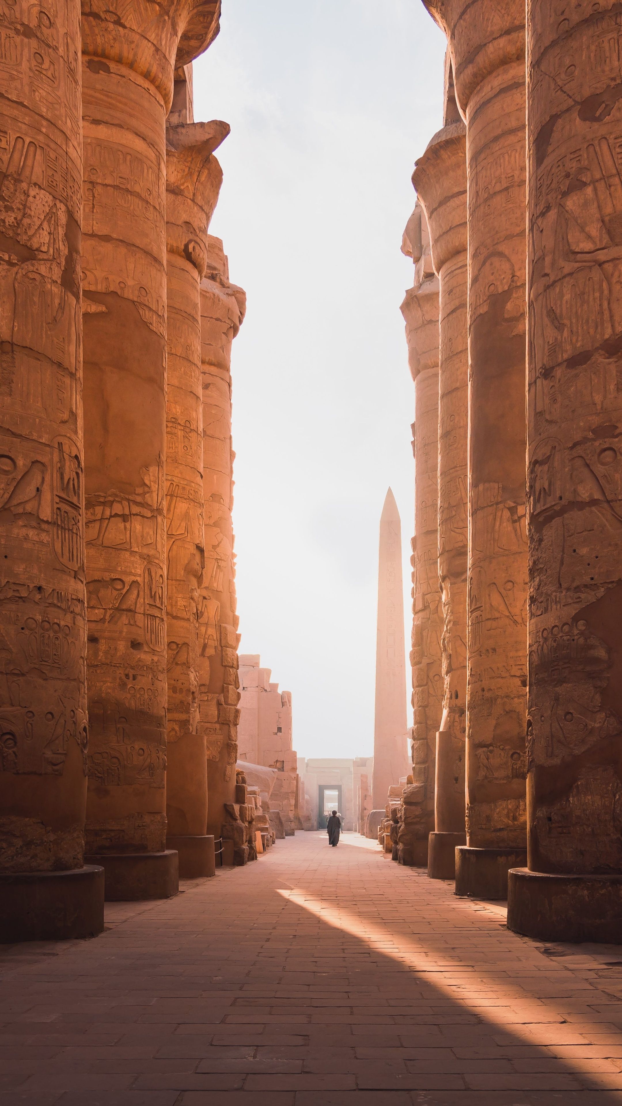 2160x3840 Luxor Temple (Egypt) Wallpaper