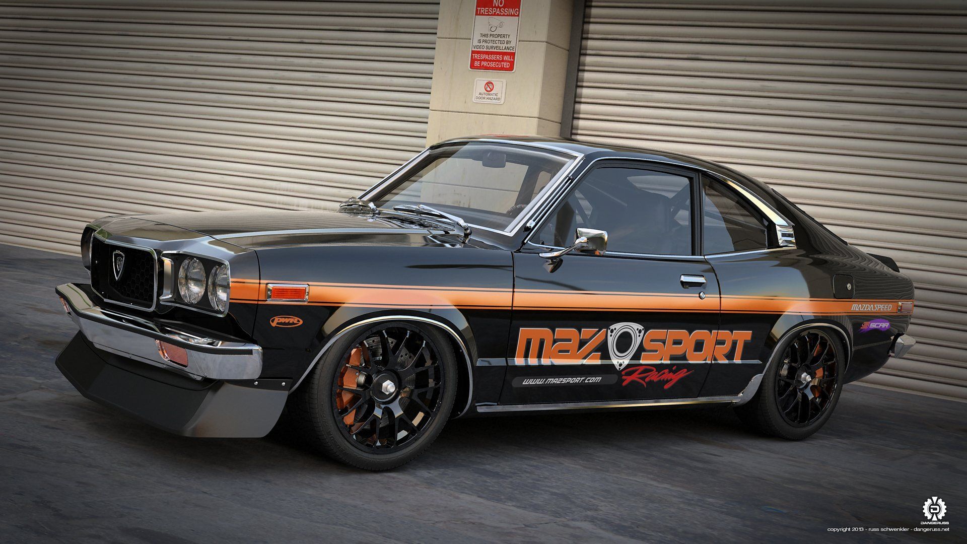 1920x1080 Mazda RX3 Wallpaper