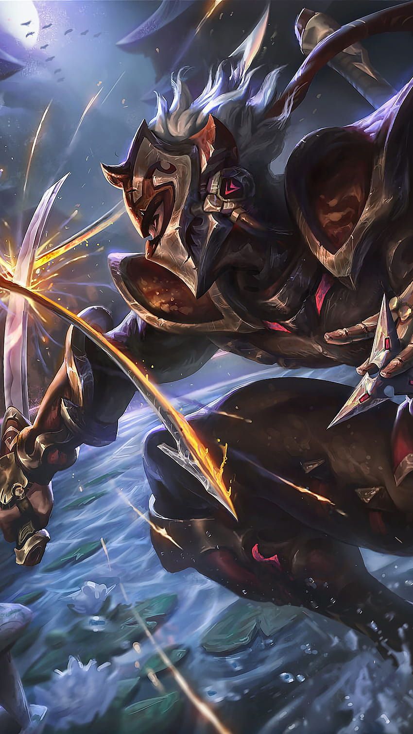 850x1511 Hanzo mobile legends HD wallpaper