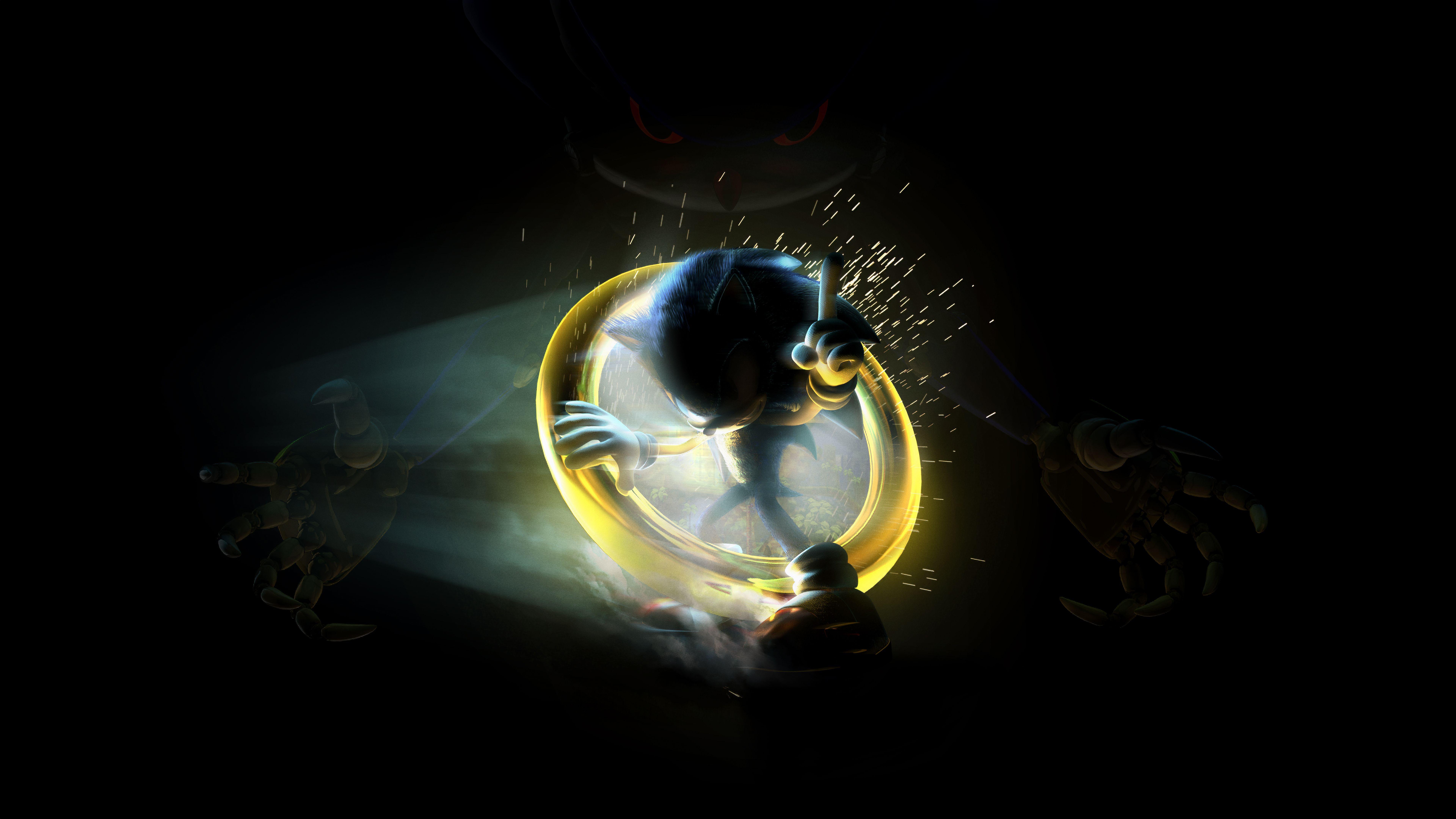7680x4320 Sonic the Hedgehog 2019 Movie 4K 8K Wallpaper