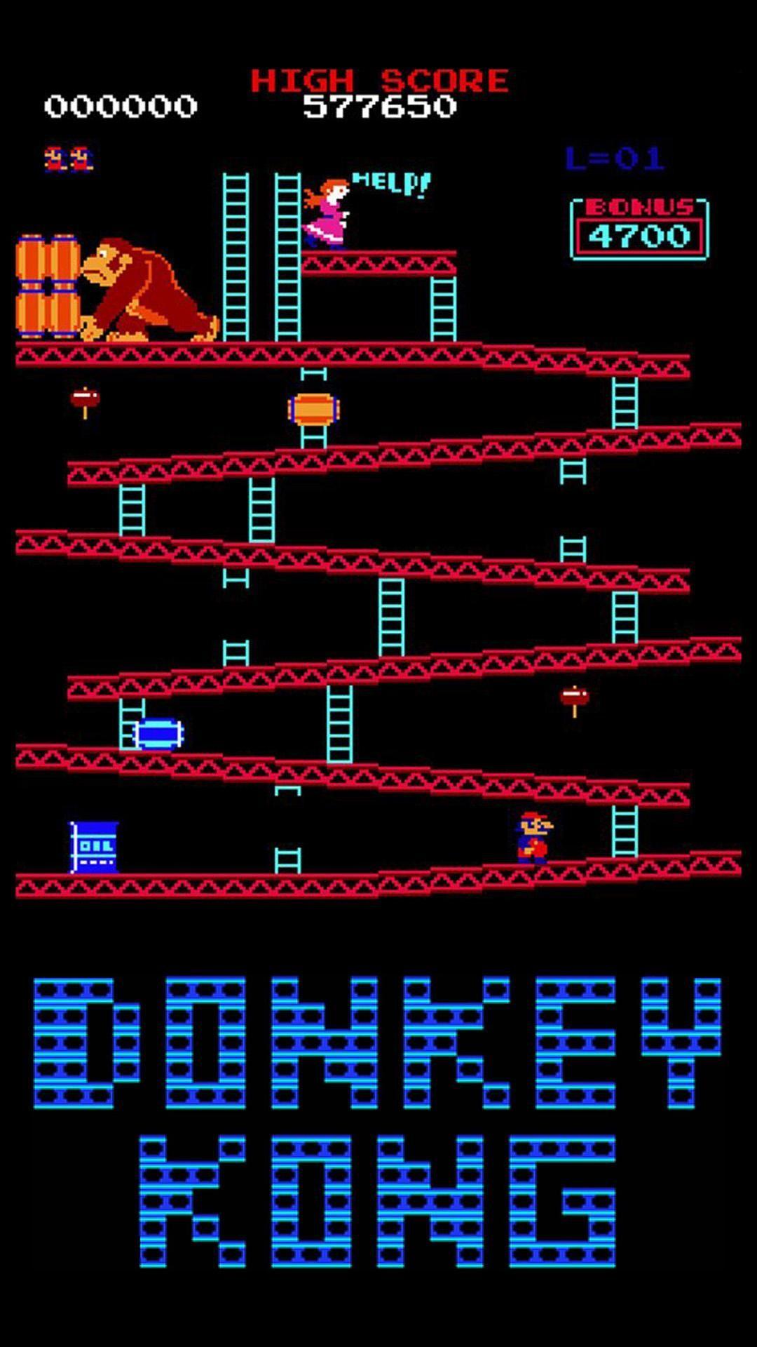Donkey Kong iPhone Wallpapers - Top Free Donkey Kong iPhone Backgrounds -  WallpaperAccess