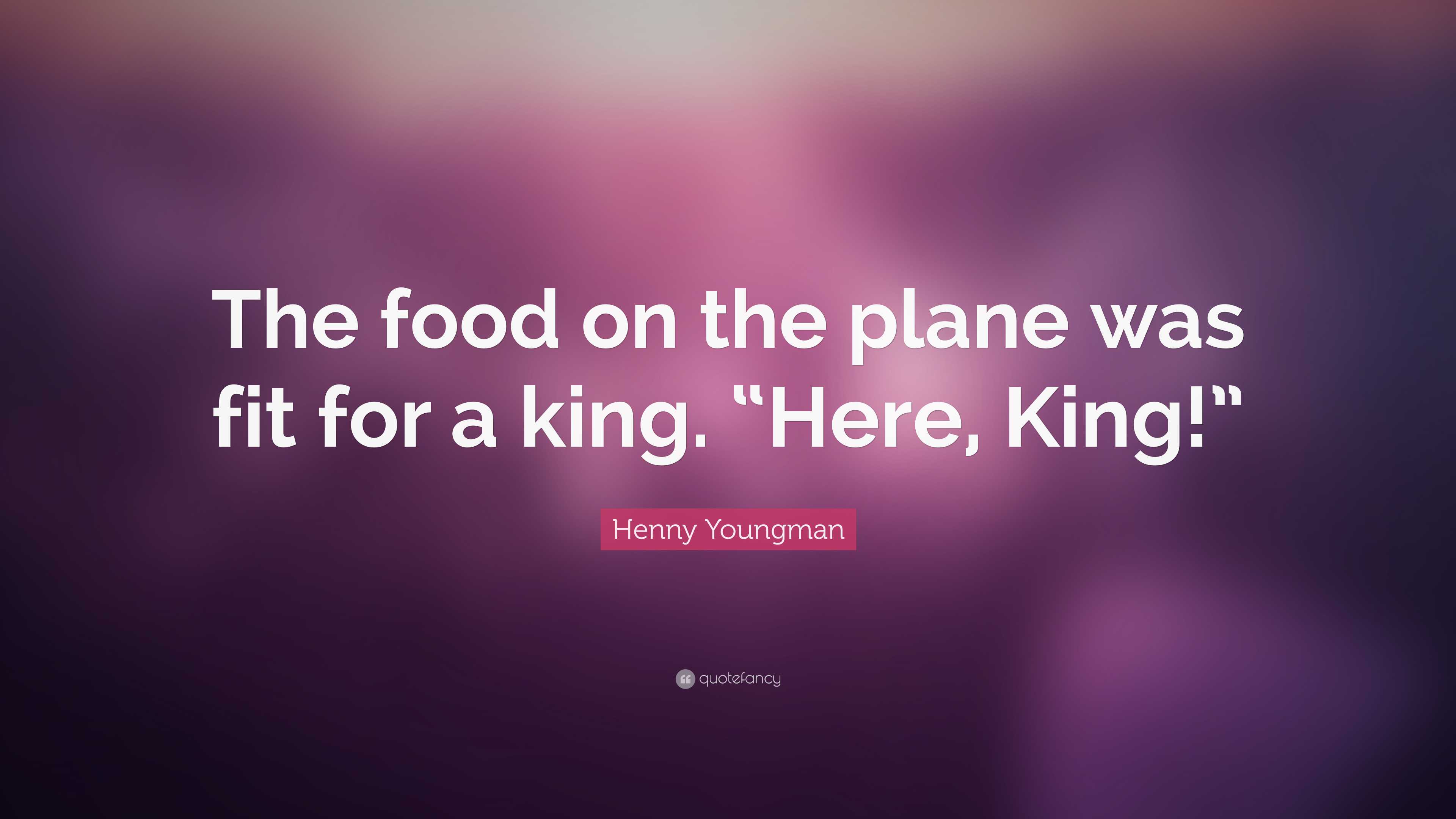 3840x2160 Henny Youngman Quote: “The food on