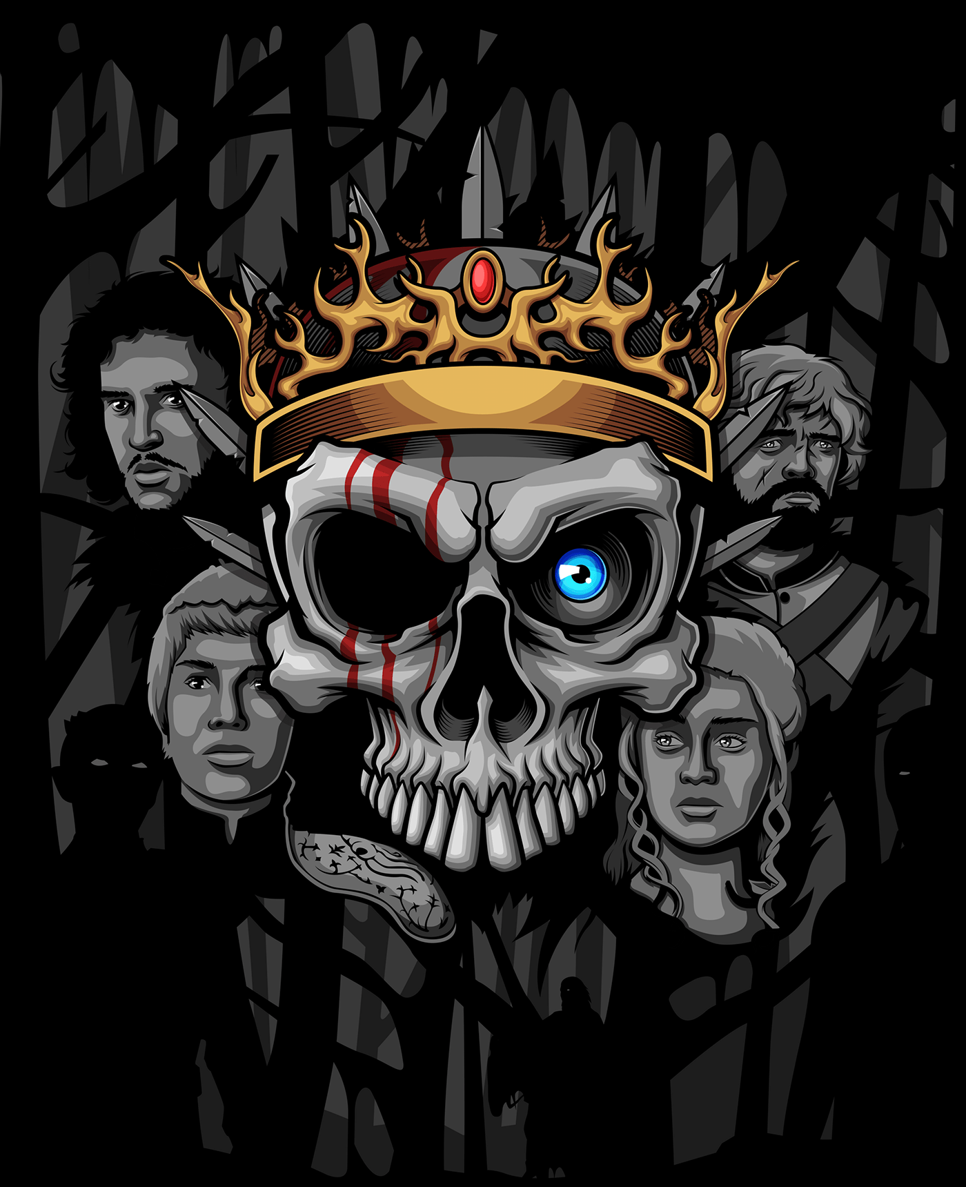 1400x1720 A Crown Fit For a King - Behance
