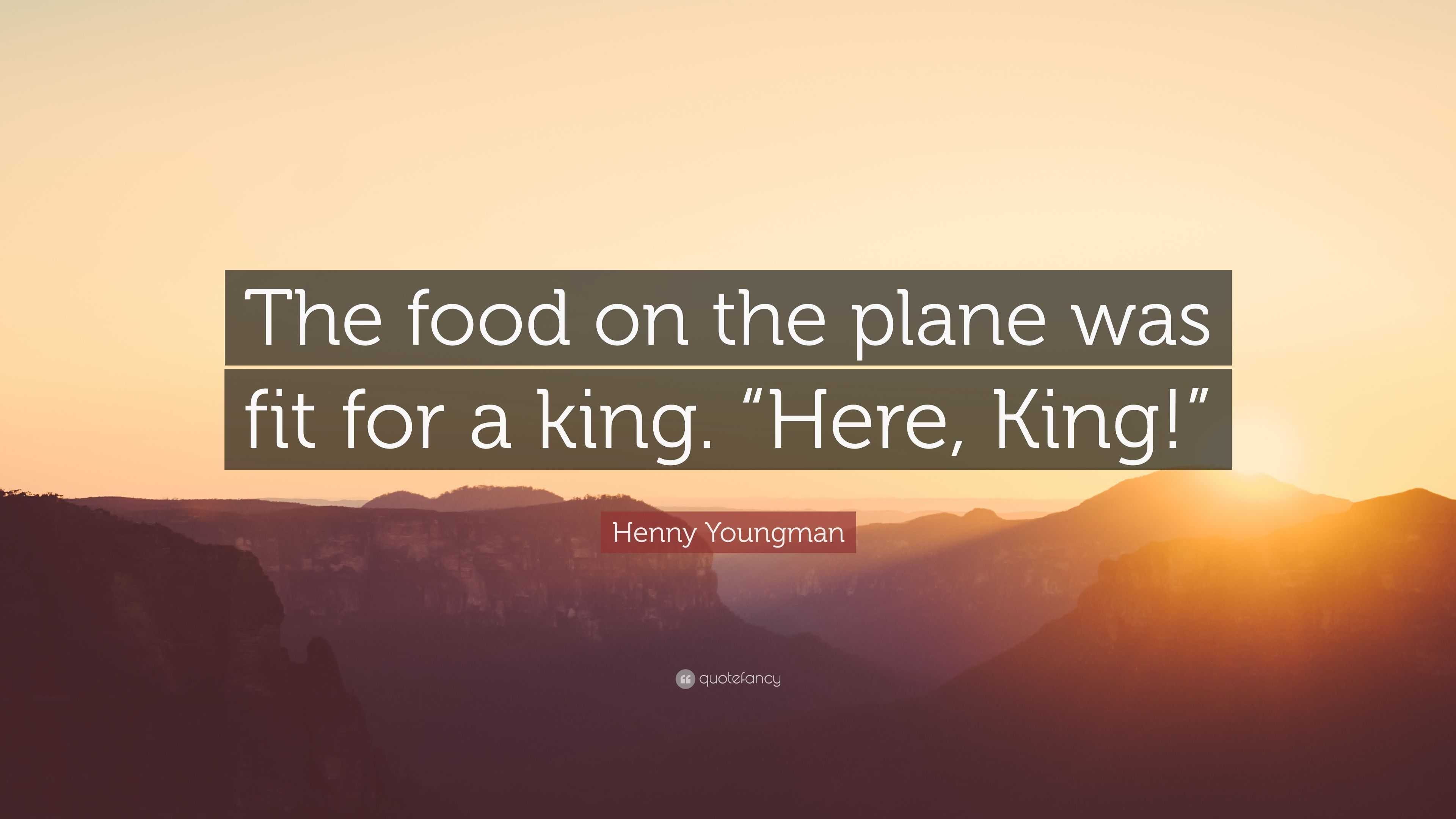 3840x2160 Henny Youngman Quote: “The food on