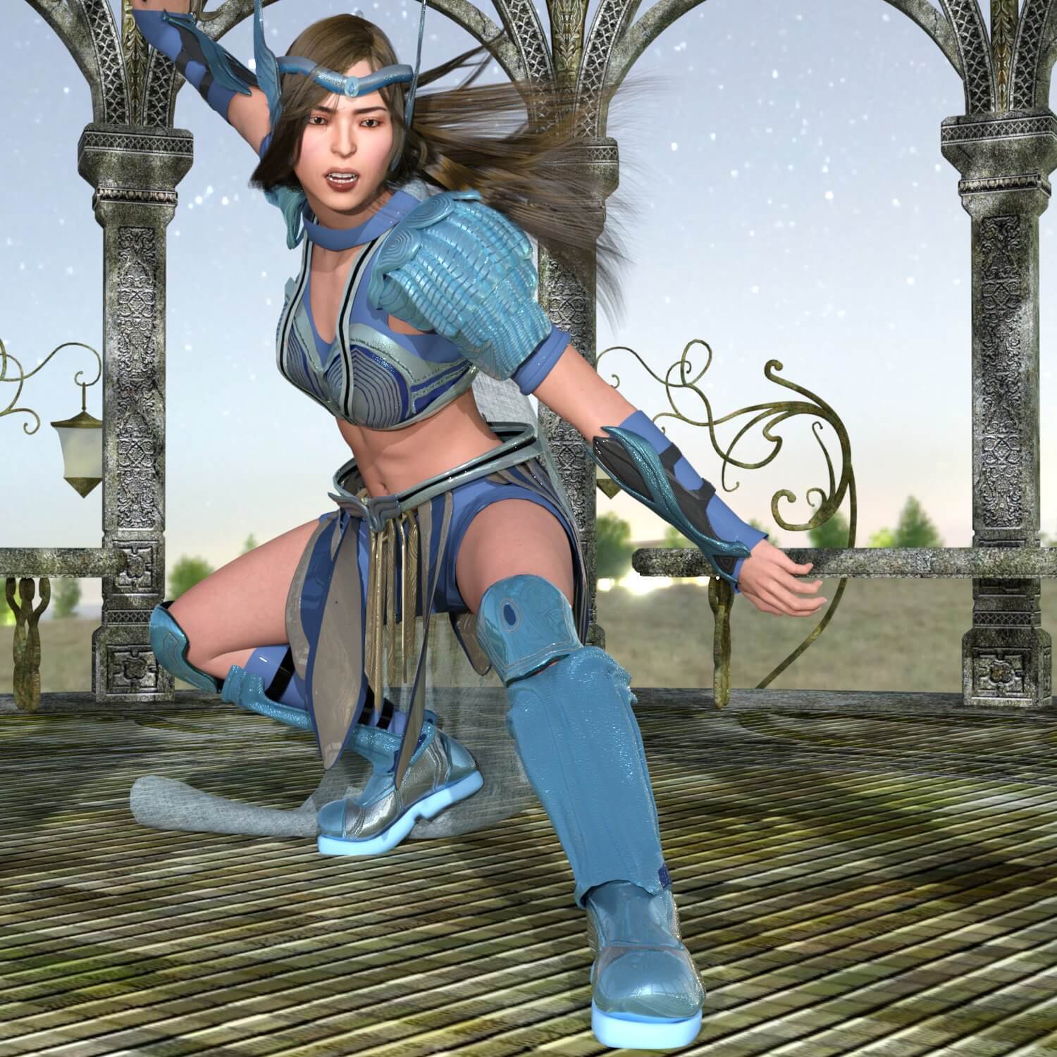 1500x1500 Amihan Encantadia 3D Render, Digital