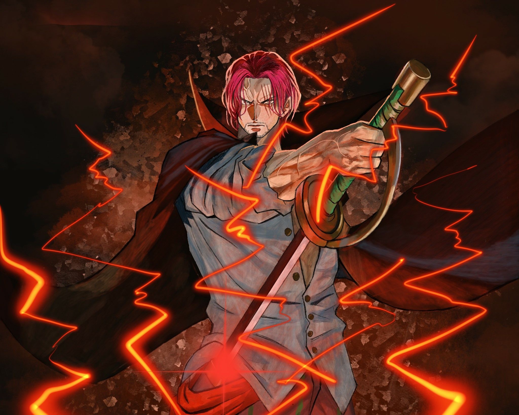 2048x1638 Shanks HD One Piece Art Wallpaper, HD