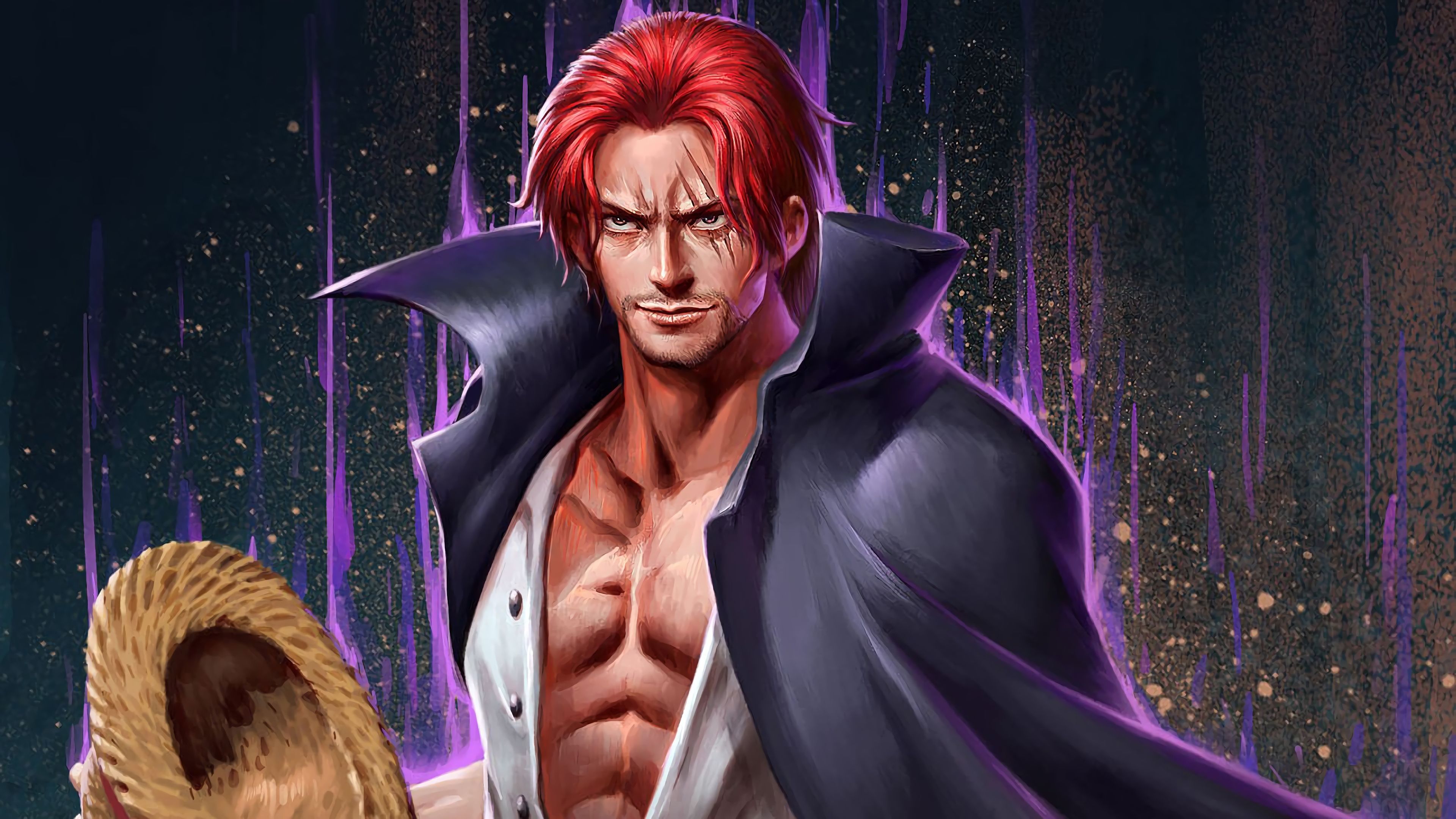 3840x2160 Straw Hat Ultra HD One Piece Wallpaper