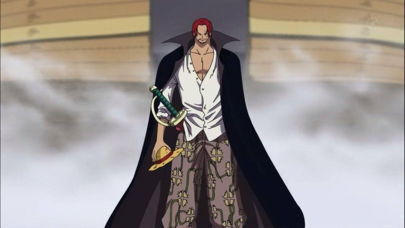 1366x768 Holding The Straw Hat Shanks One Piece