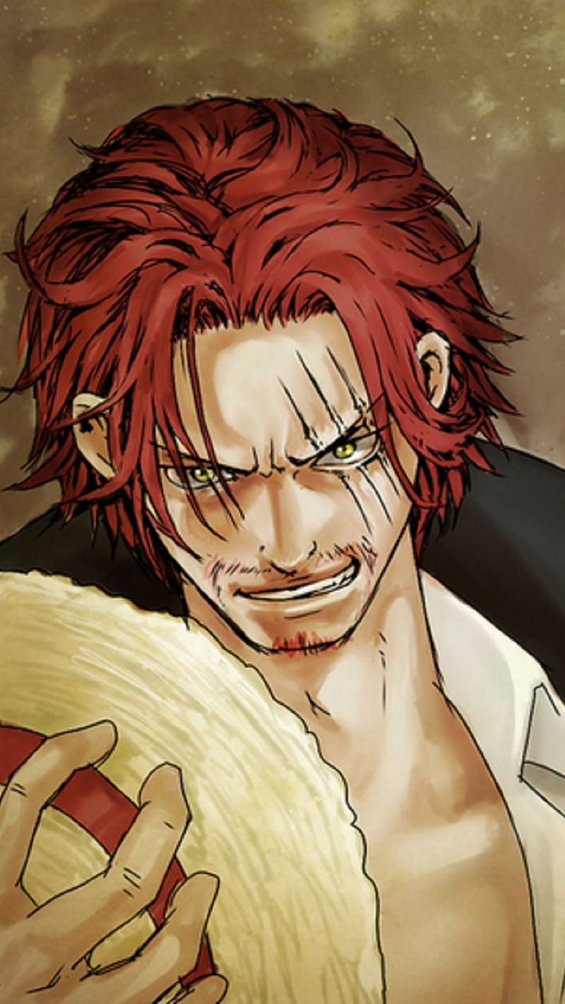 800x1421 Shanks, one piece, pirate, HD phone
