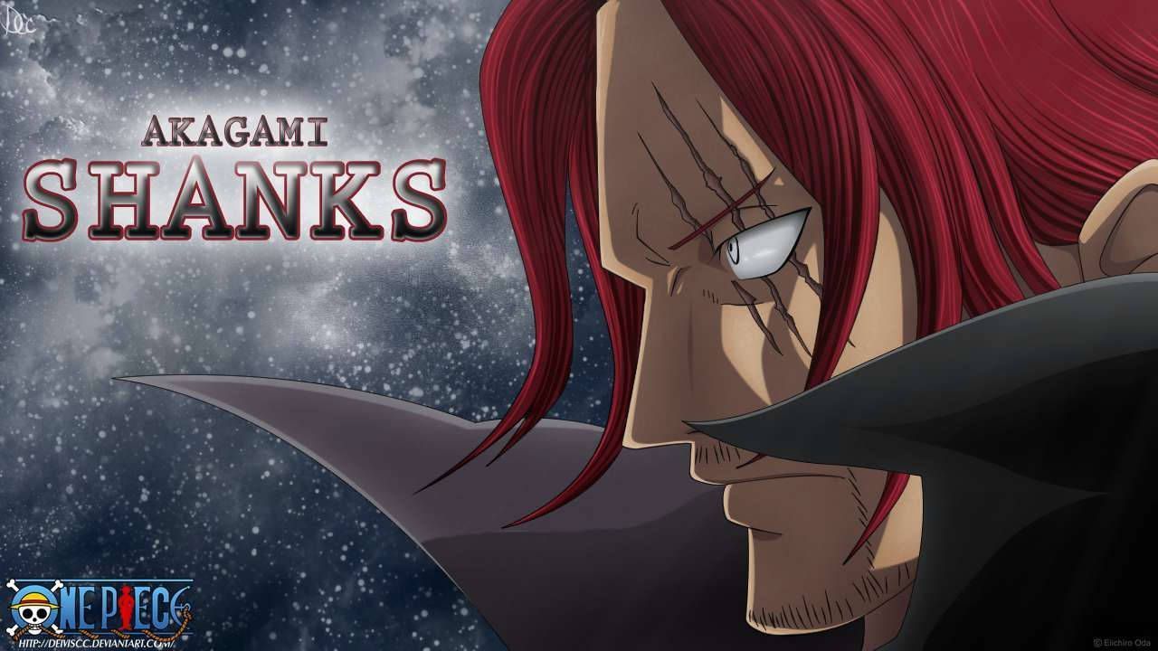 1280x720 Cool Akagami Shanks One Piece Wallpaper