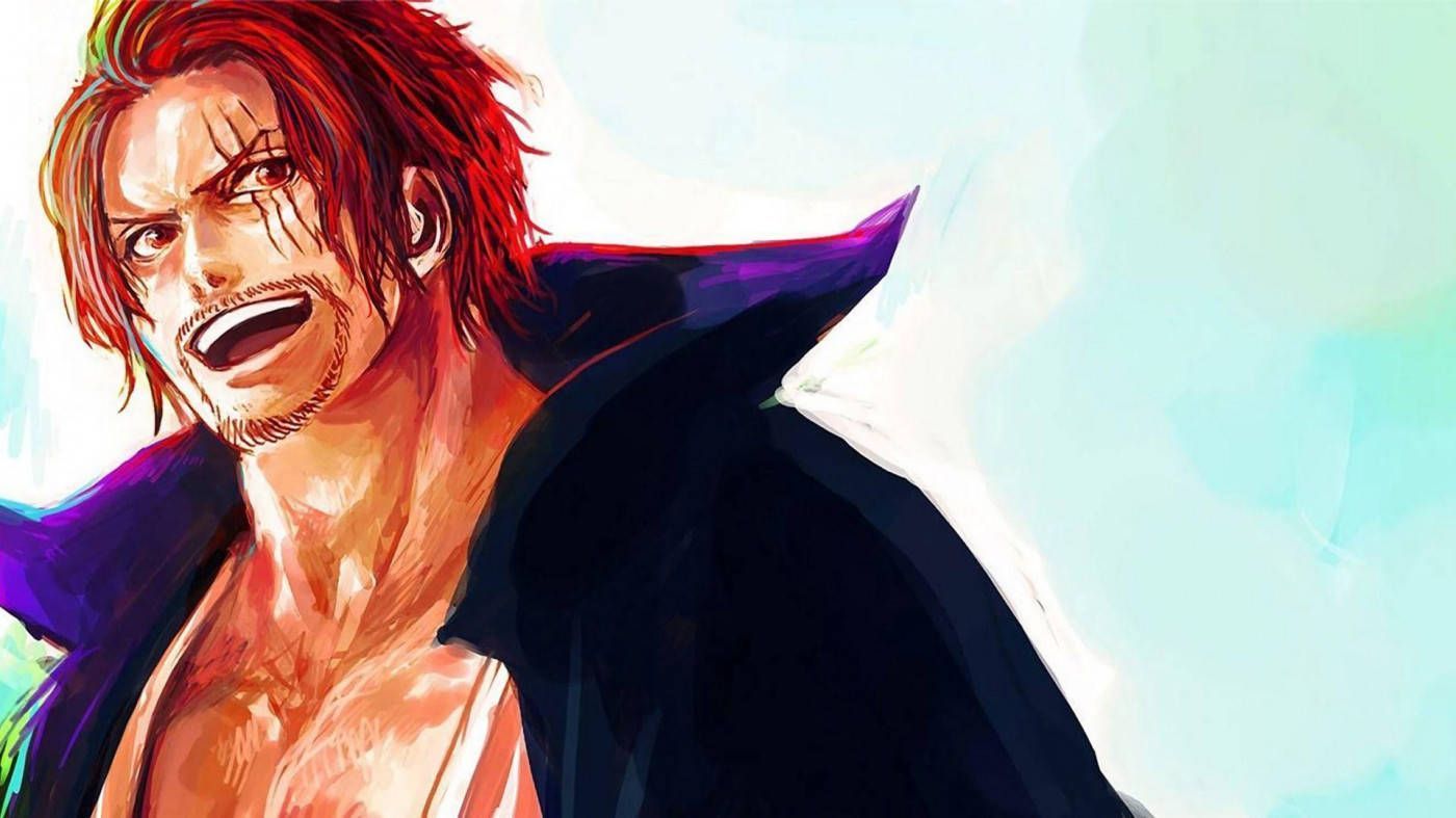 1400x787 Smiling Shanks One Piece Wallpaper