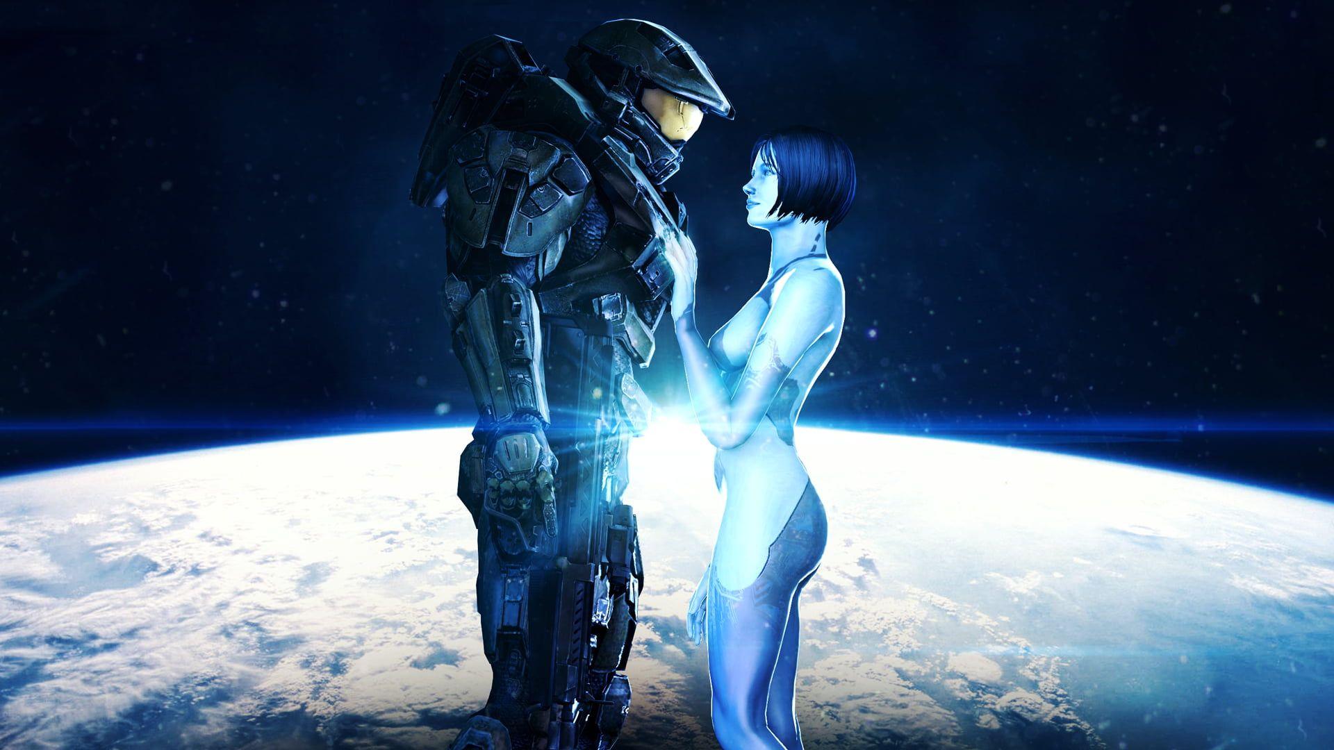 1920x1080 Halo game application wallpaper, Halo, Master Chief, Cortana HD