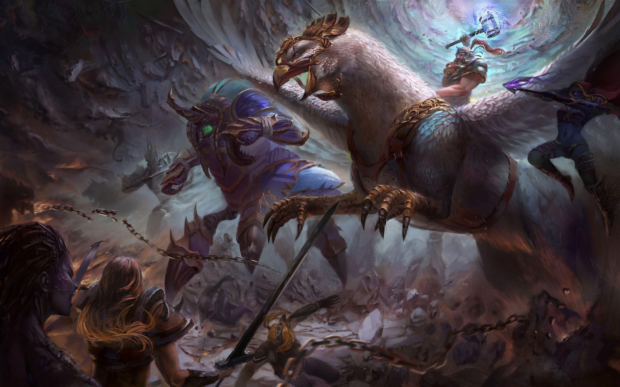 2560x1600 Download wallpaper 2560x1600 starcraft, heroes of the storm