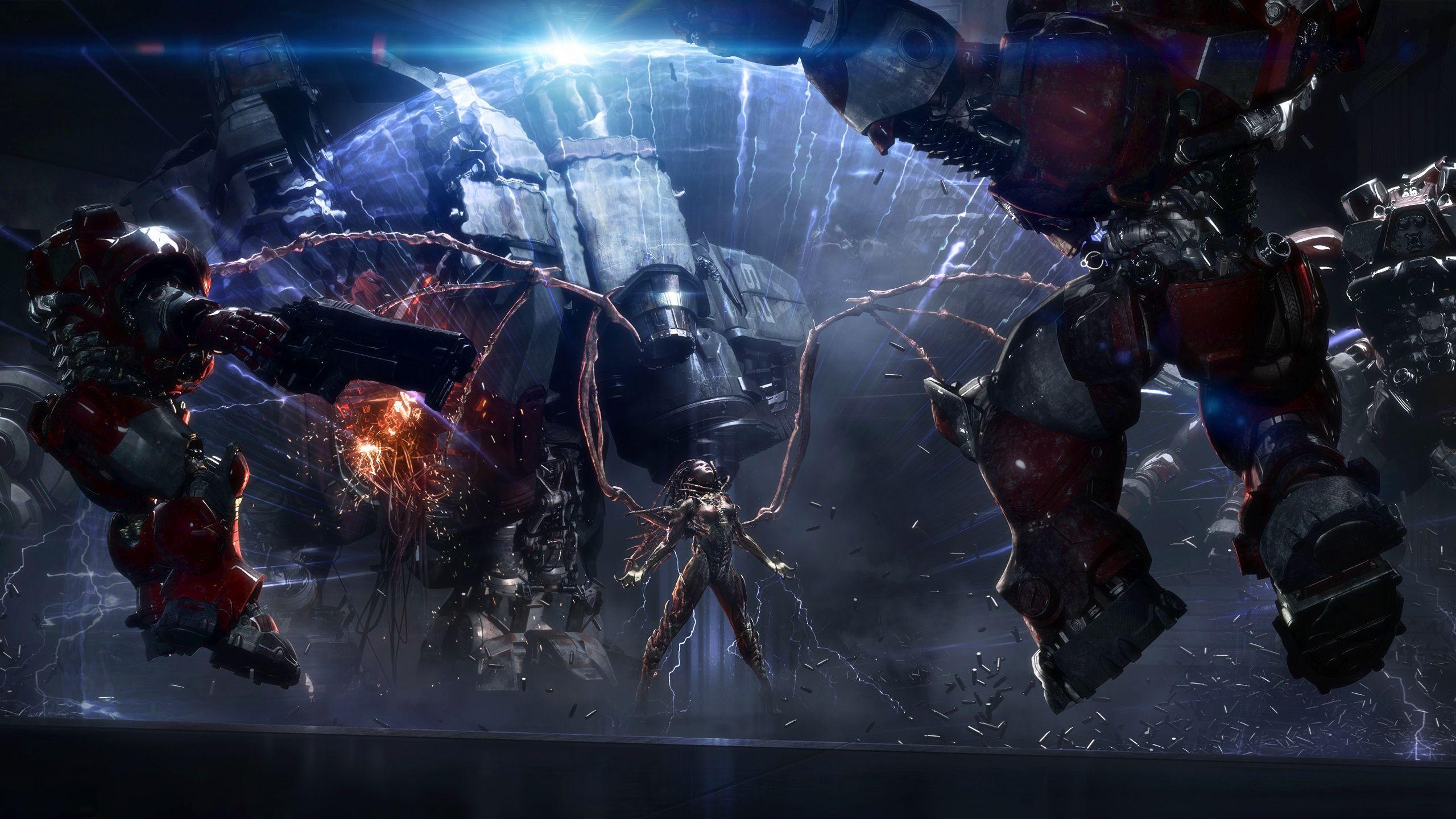 2560x1440 Download 2560x1440 wallpaper video game, sarah kerrigan