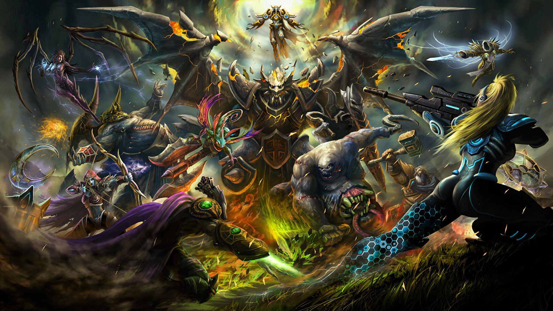 1920x1080 Heroes Of The Storm Kerrigan Wallpaper 1920x1080