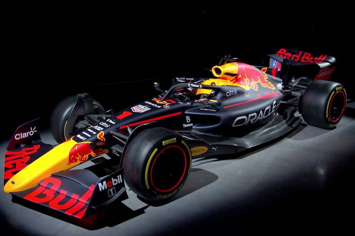 1200x800 Majestic Red Bull Racing Car In A