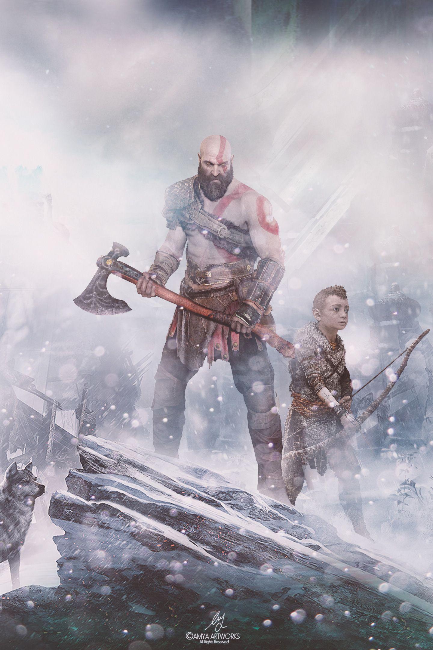1440x2160 Download 1440x2960 wallpaper god of war, video game, warrior, samsung galaxy s samsung galaxy s8 plus, 1440x2960 HD image, background, 5411